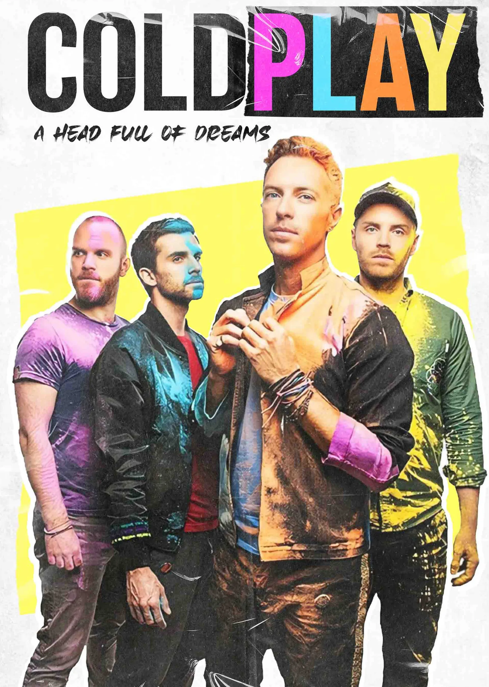 Coldplay: A Head Full of Dreams metal tablo