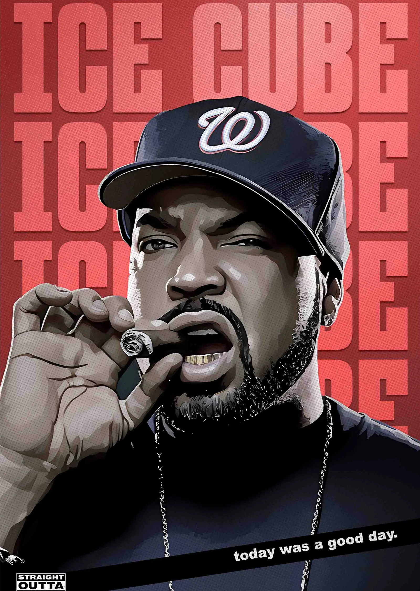 Ice Cube: Today Was a Good Day metal tablo