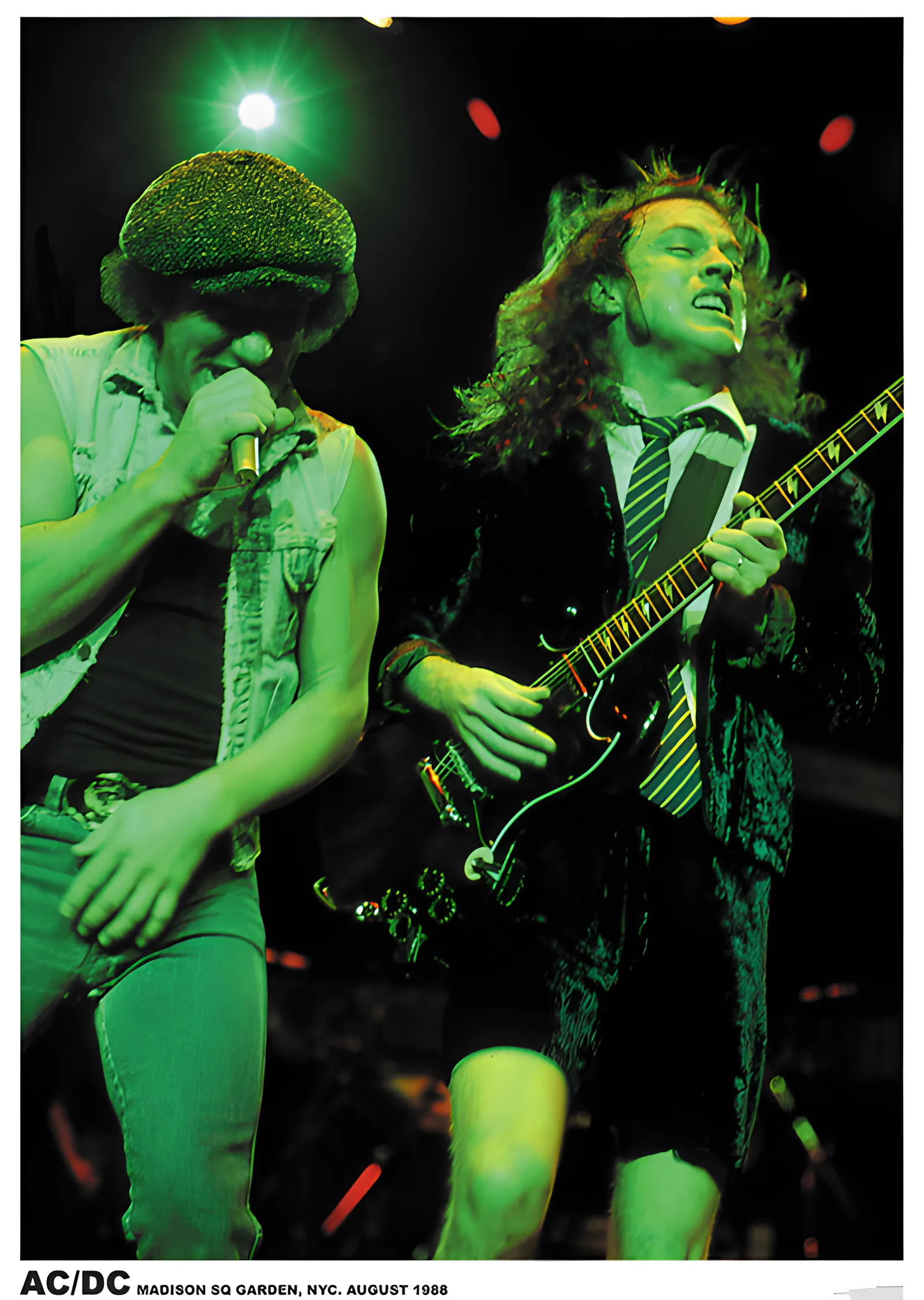 AC/DC: Madison Square Garden 1988 metal tablo