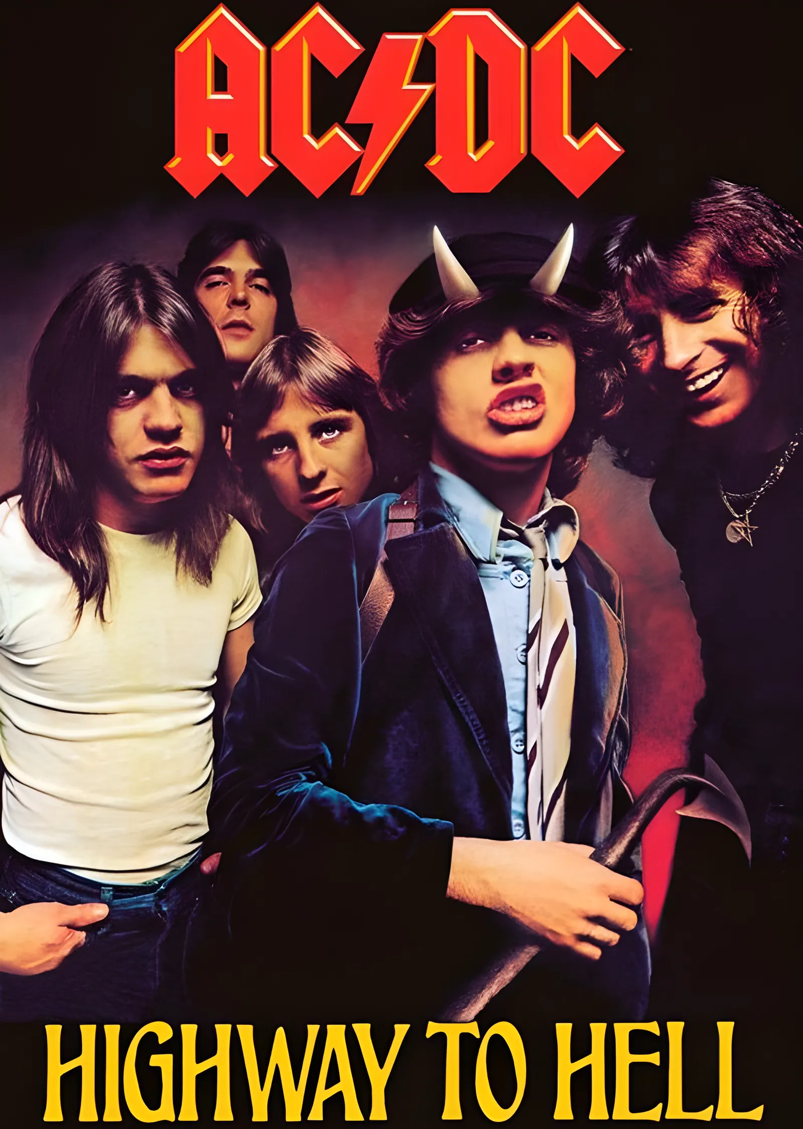 AC/DC: Highway to Hell metal tablo