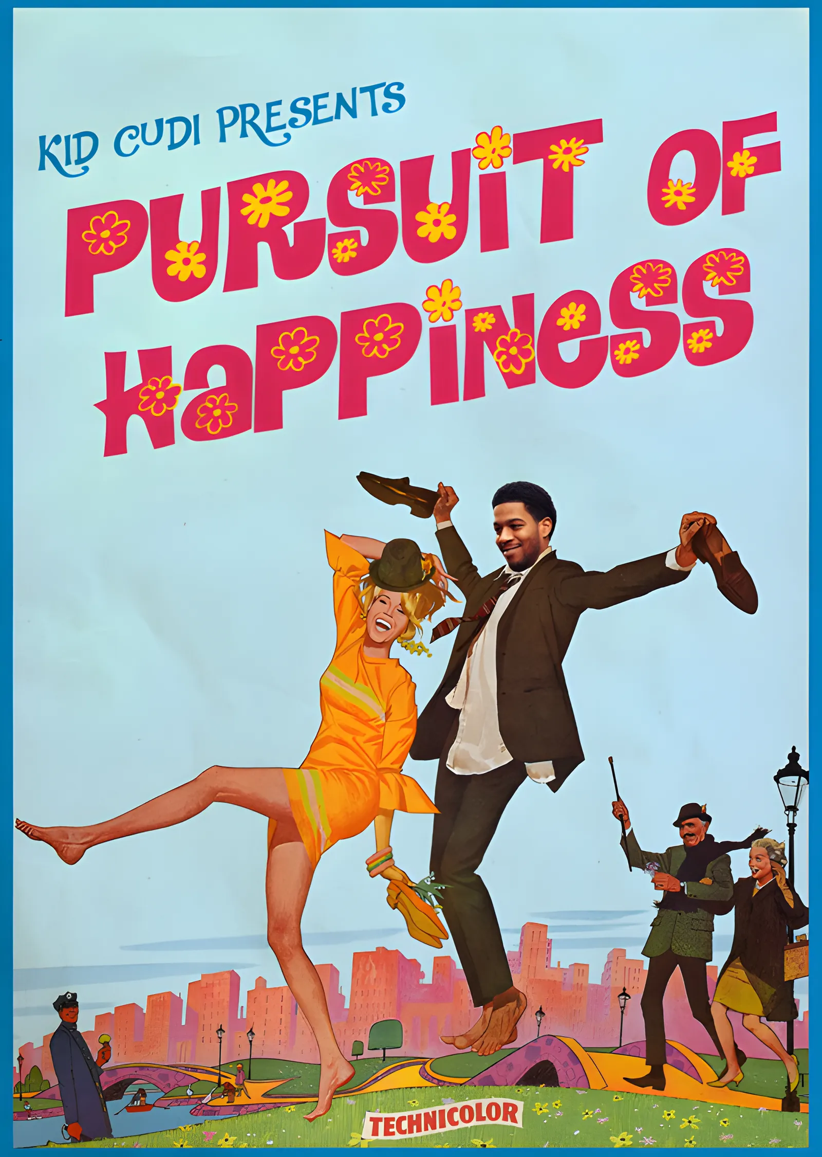 Kid Cudi: Pursuit of Happiness metal tablo