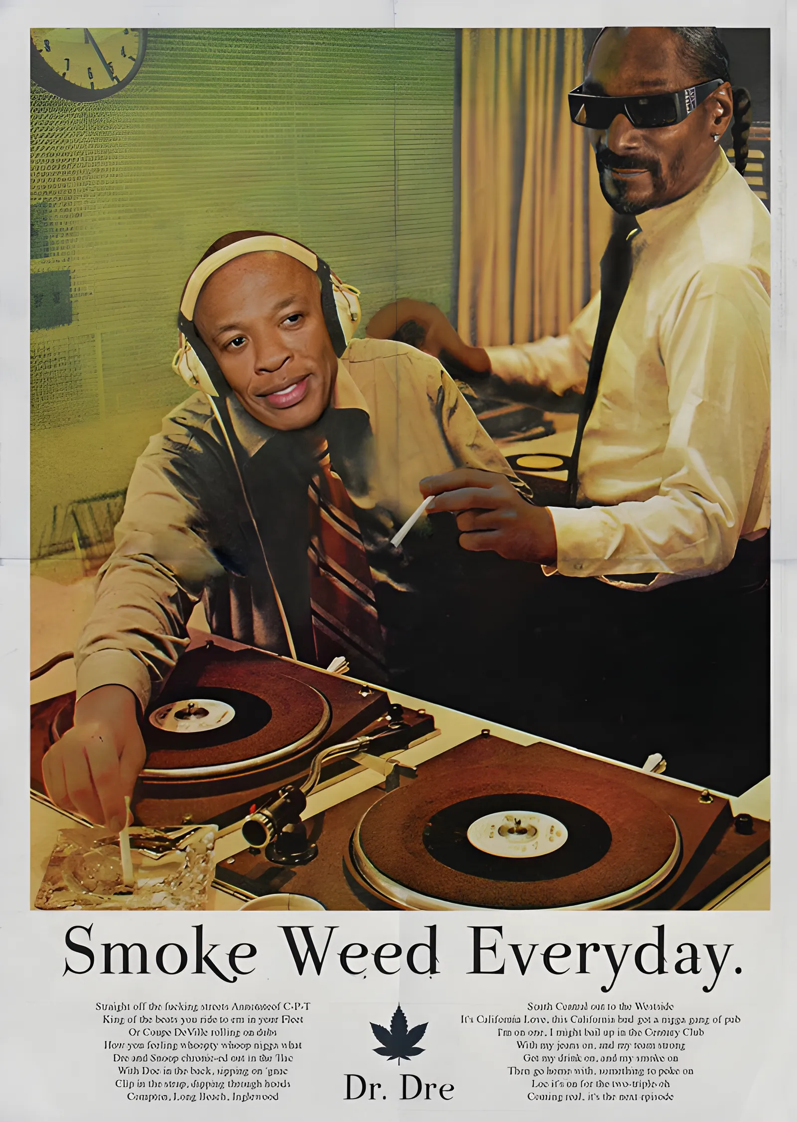Dr. Dre ve Snoop Dogg: Stüdyo metal tablo
