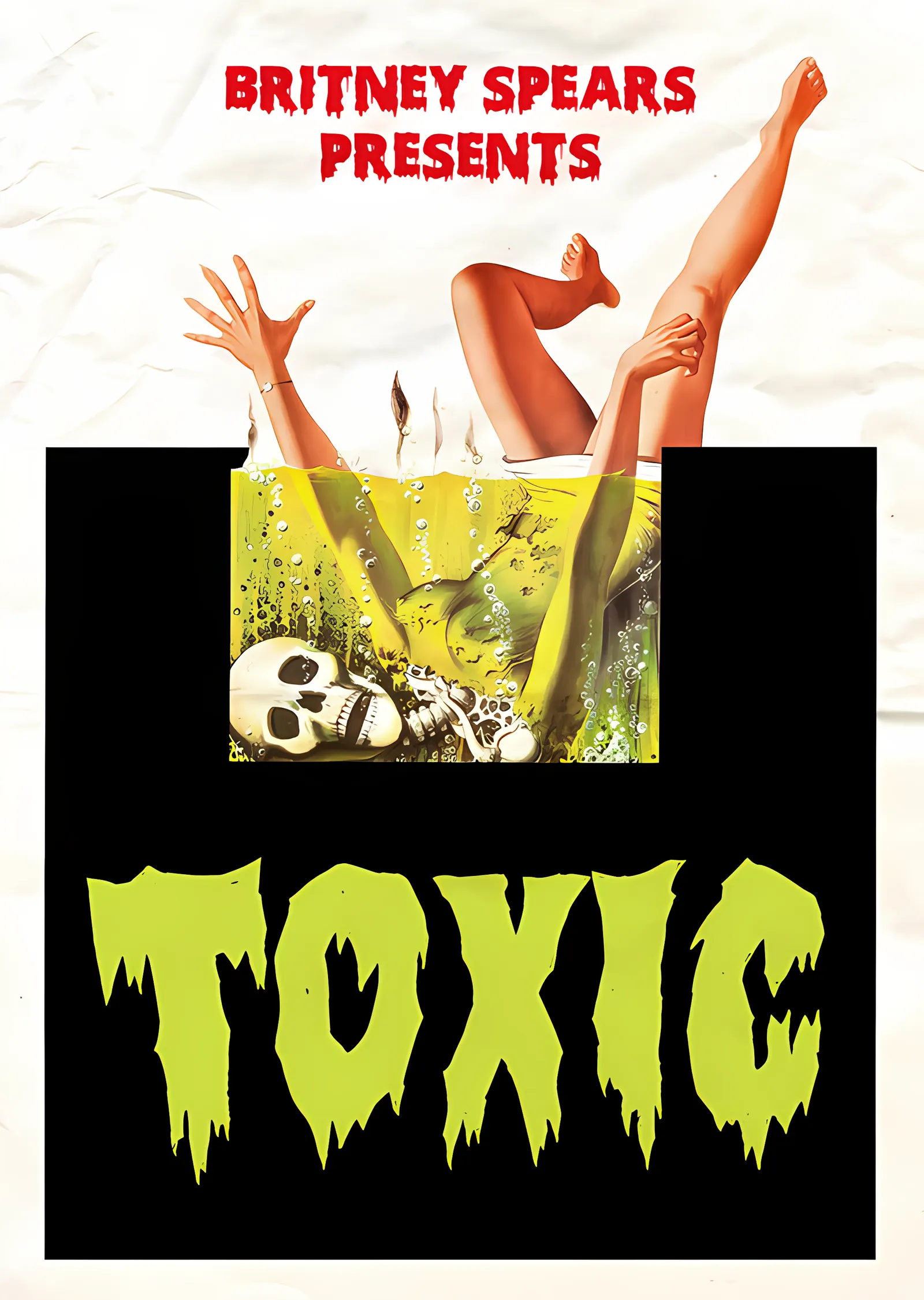Britney Spears: Toxic metal tablo