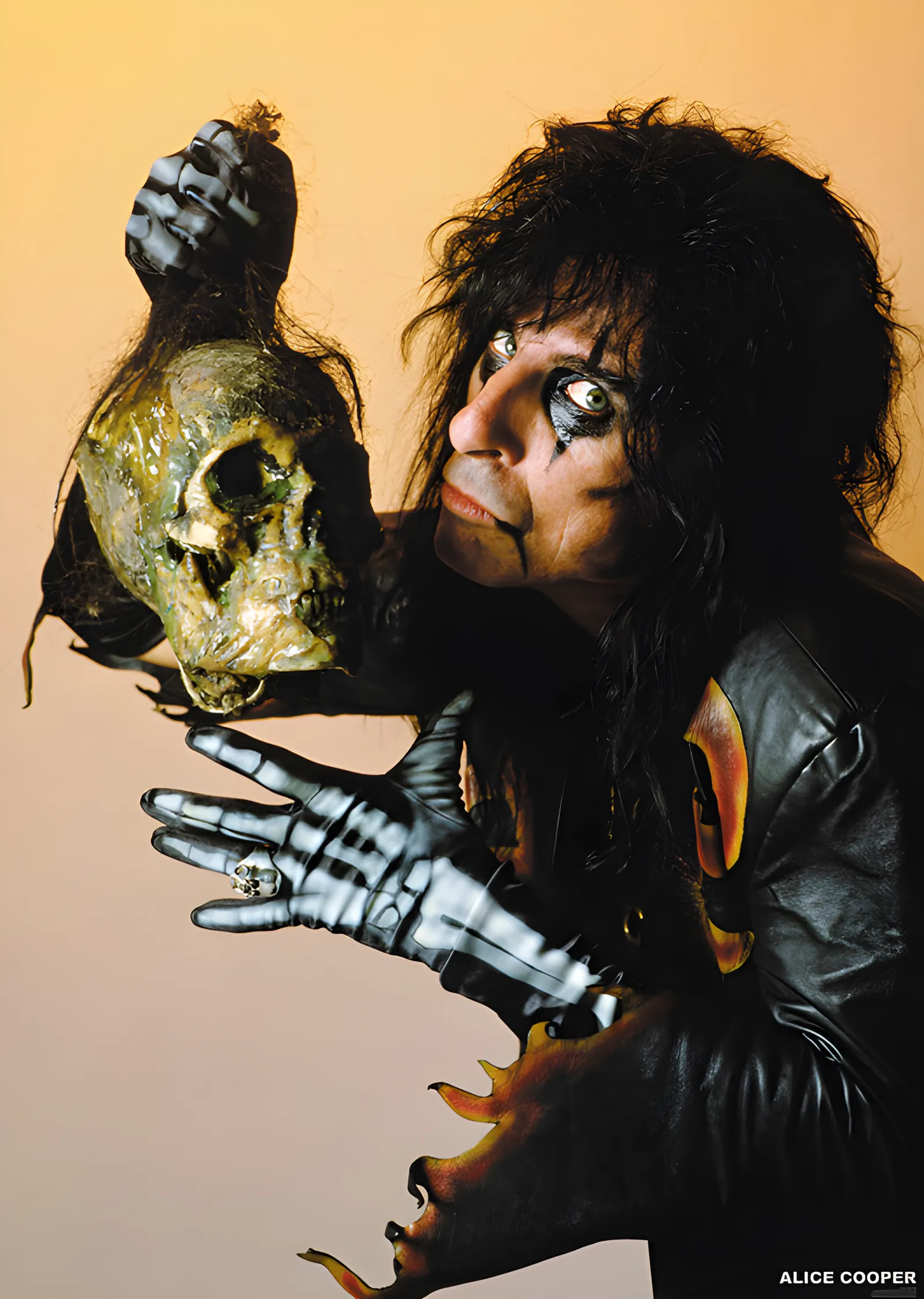 Alice Cooper: Kurukafa metal tablo