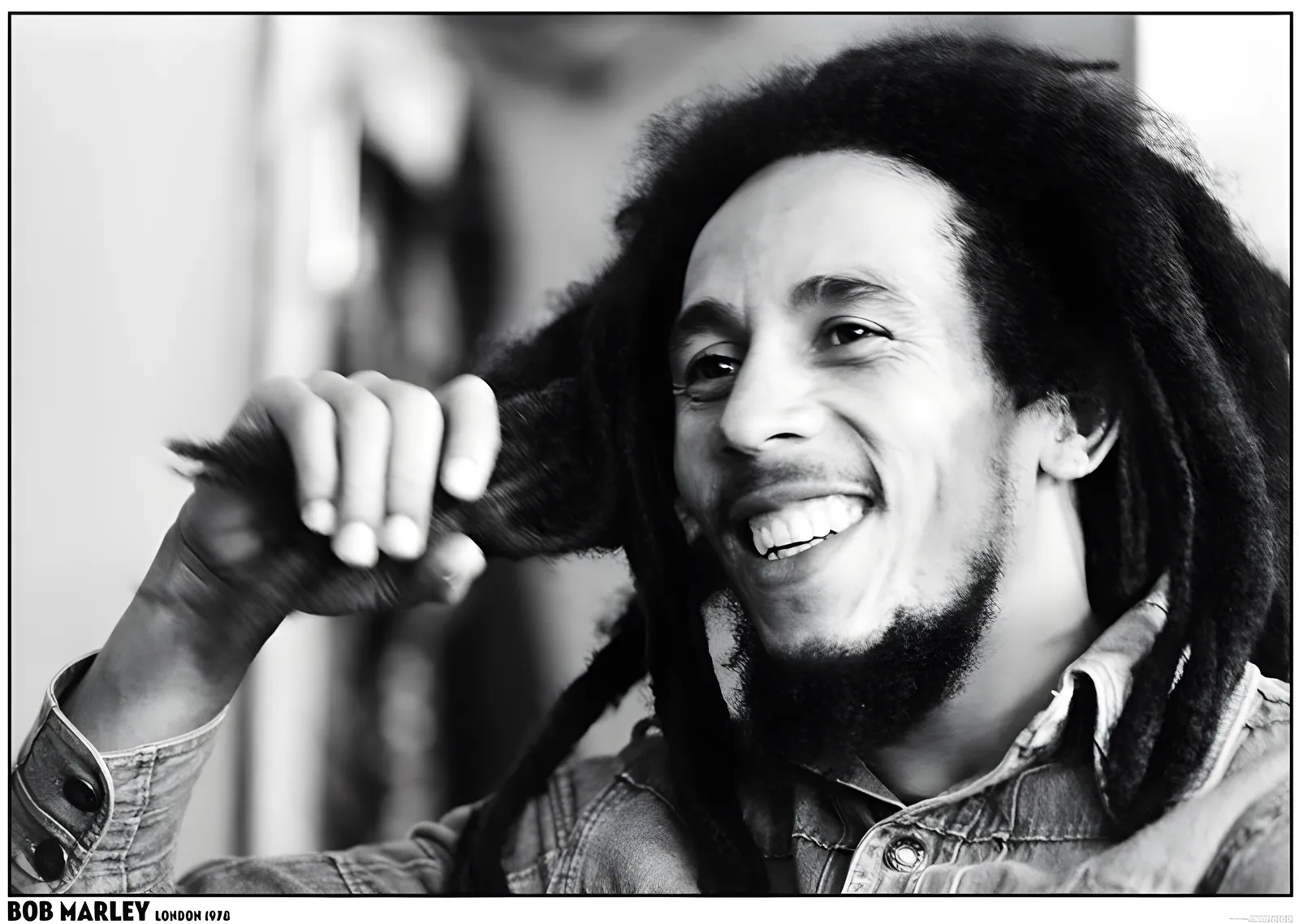 Bob Marley: Londra 1978 metal tablo