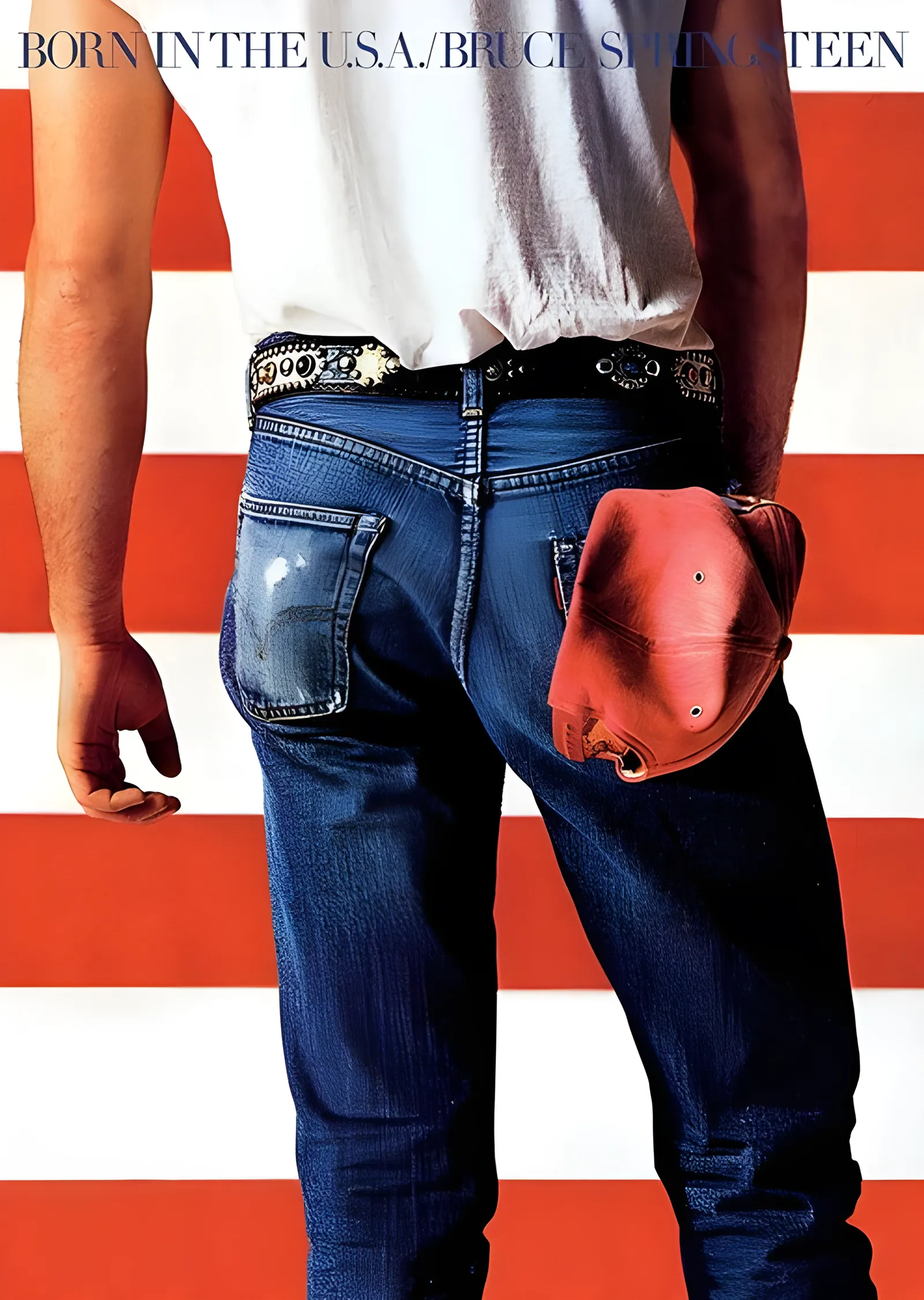 Bruce Springsteen: Born in the U.S.A. metal tablo