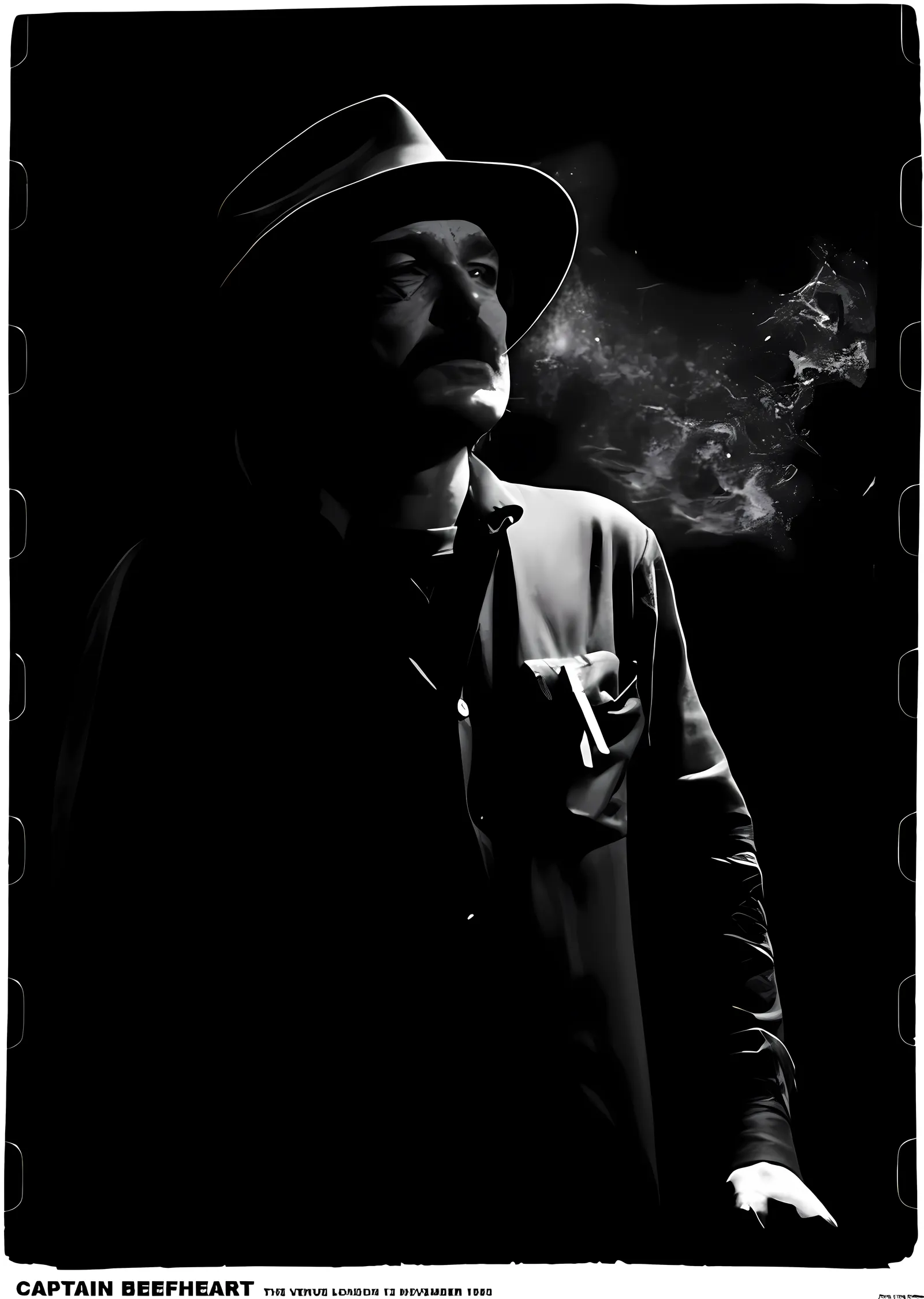 Captain Beefheart: Londra 1980 metal tablo