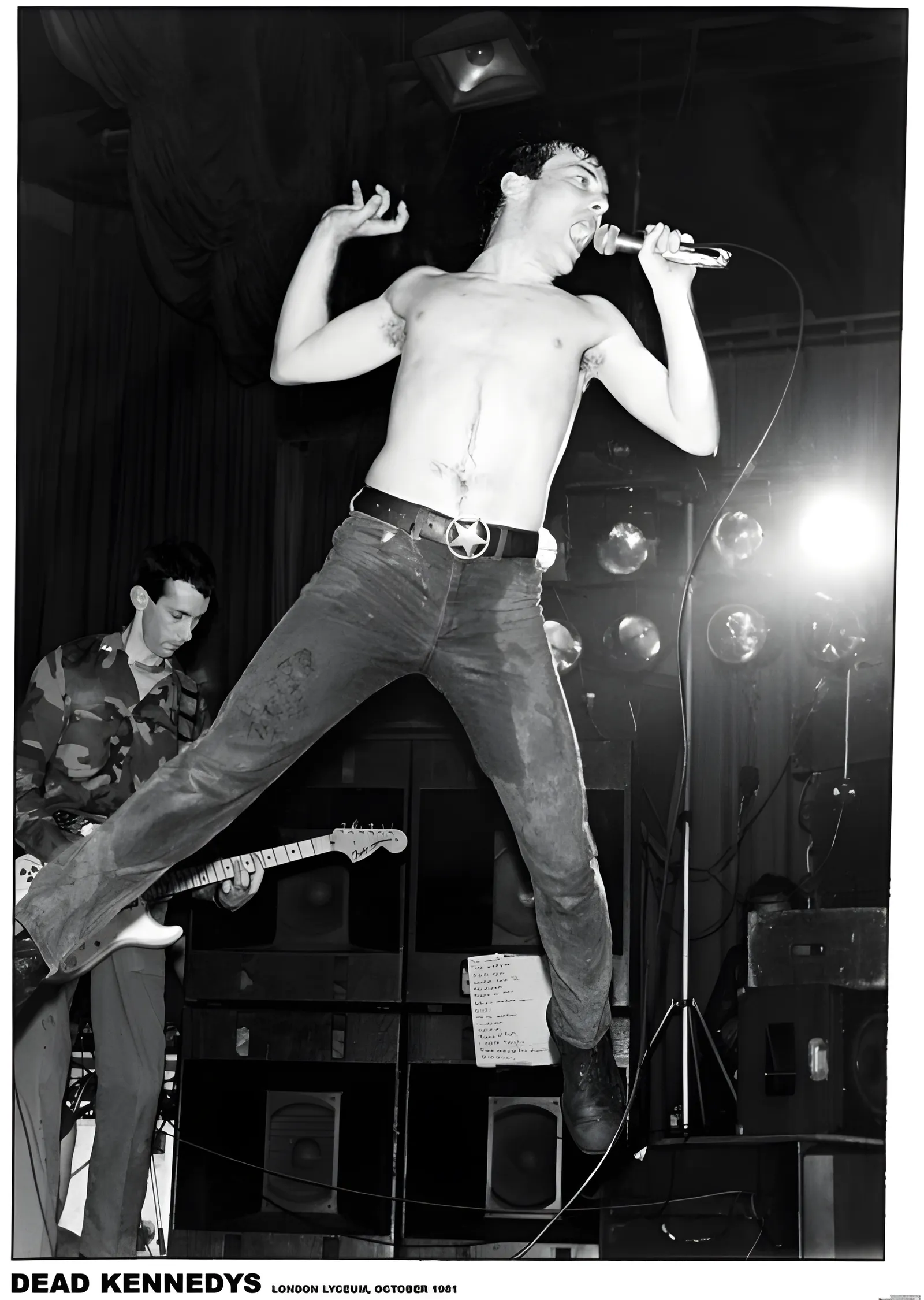 Dead Kennedys: Londra 1981 metal tablo