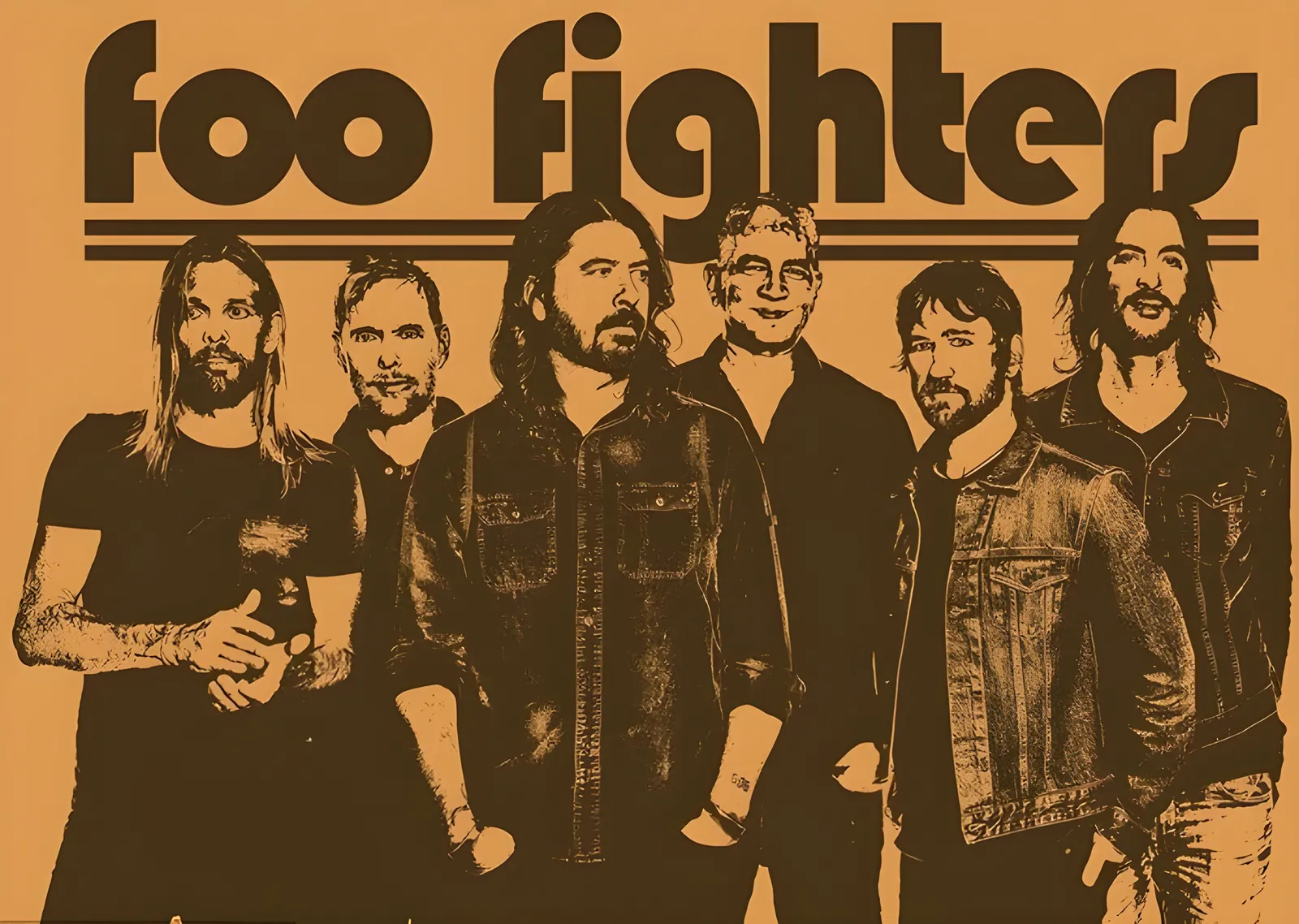 Foo Fighters: Grup metal tablo