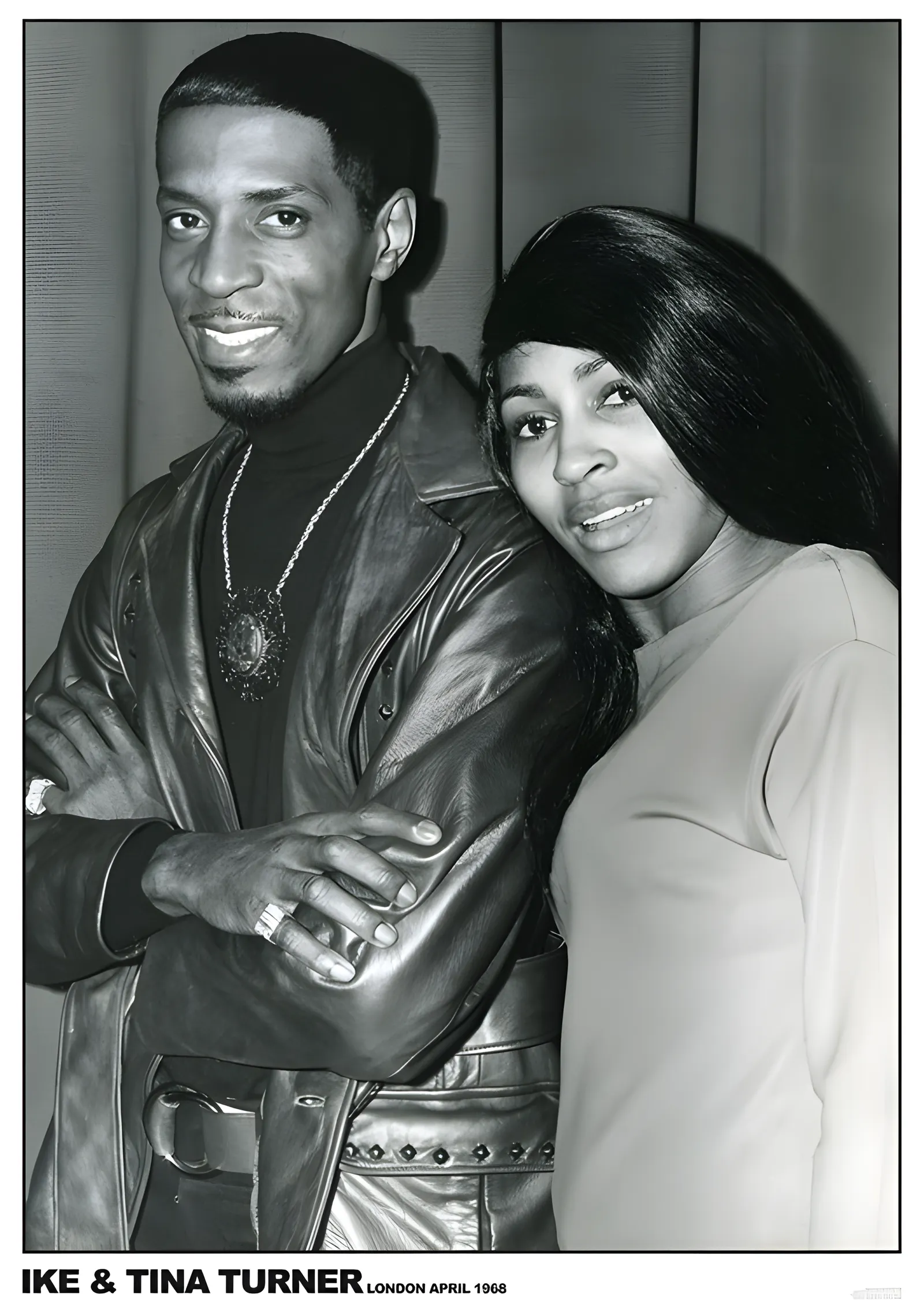 Ike ve Tina Turner: Londra 1968 metal tablo