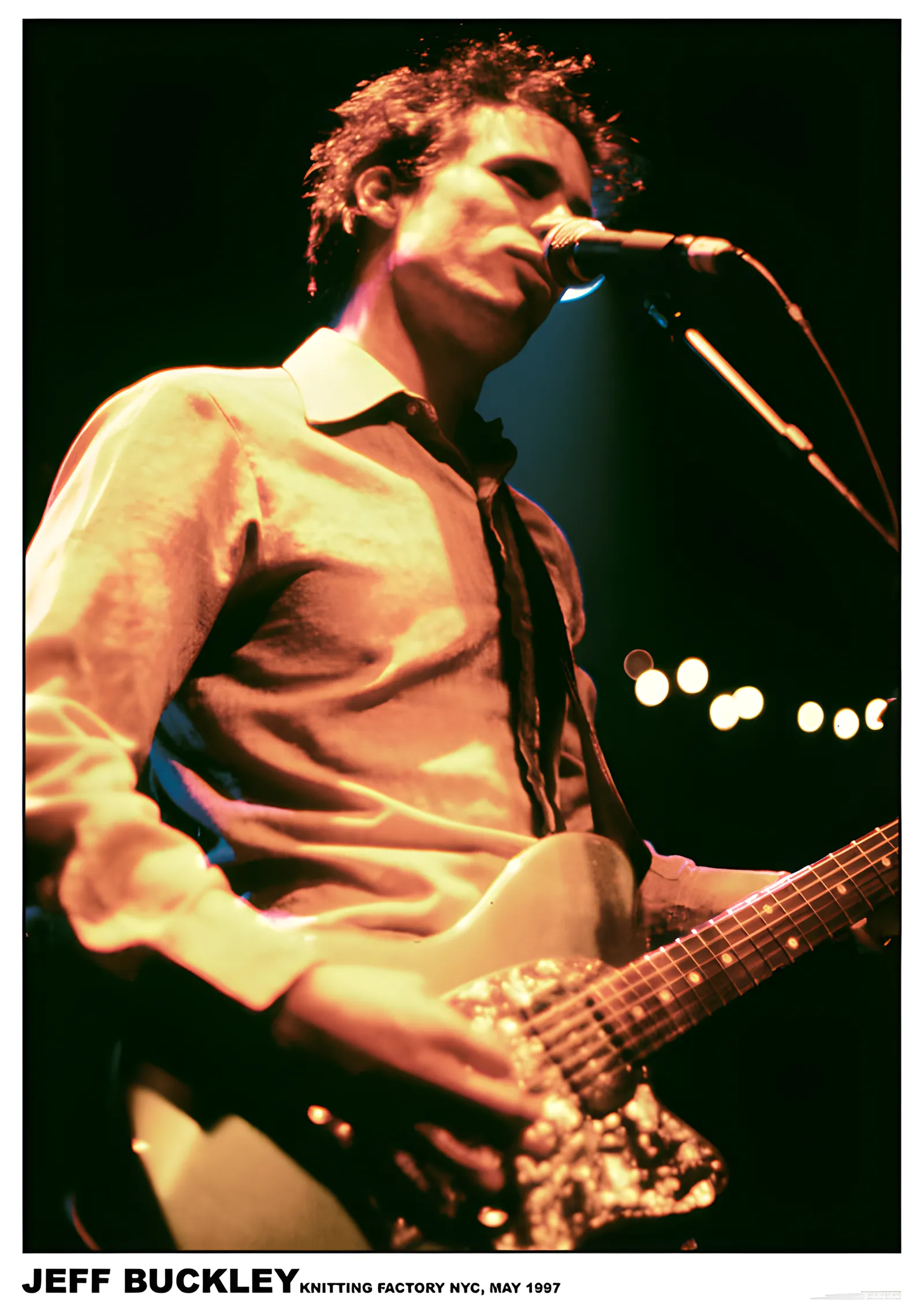 Jeff Buckley: New York 1997 metal tablo