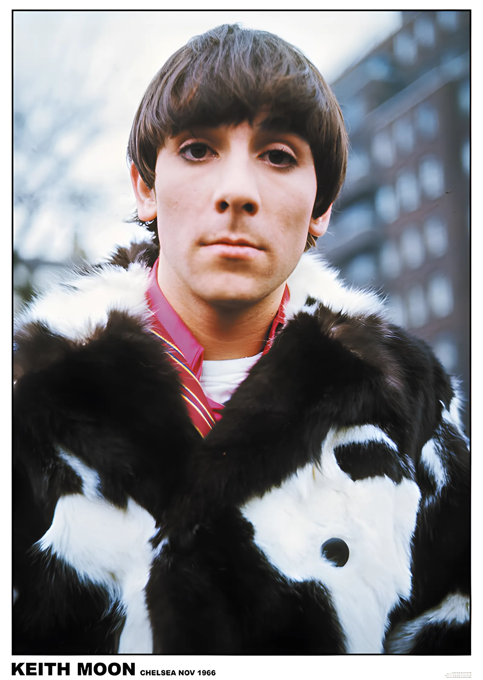 Keith Moon: Chelsea 1966 metal tablo