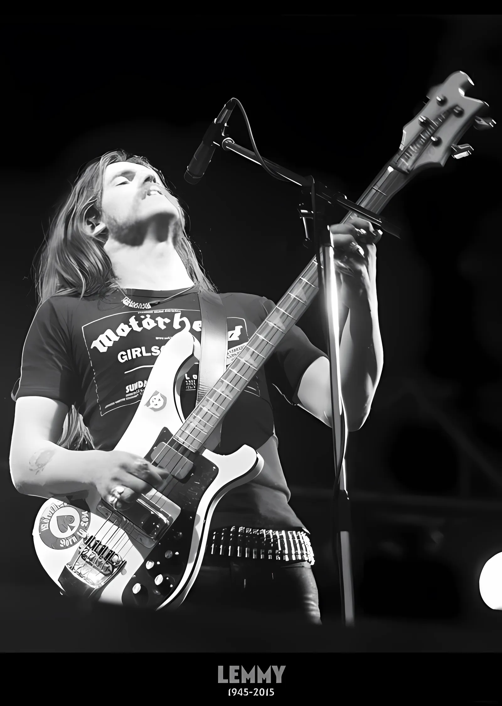 Lemmy Kilmister: 1945-2015 metal tablo