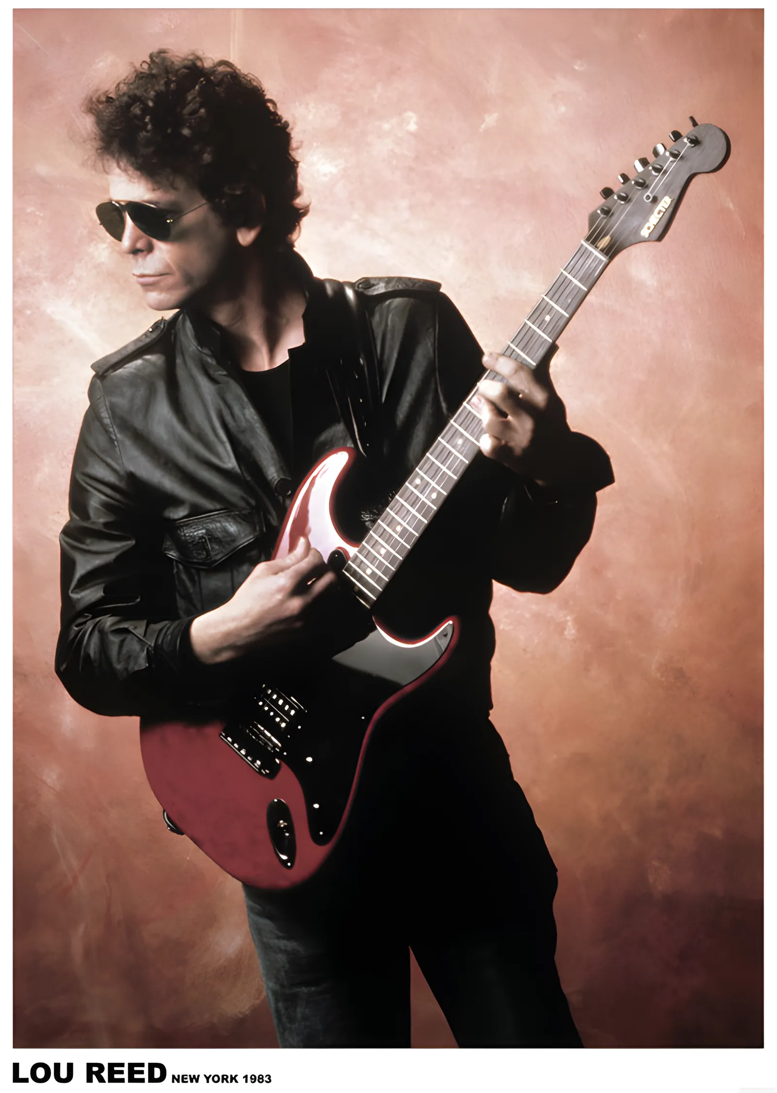 Lou Reed: New York 1983 metal tablo