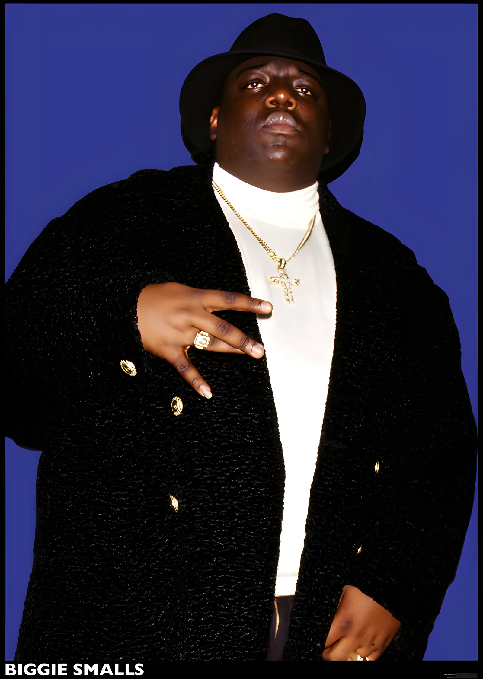 The Notorious B.I.G.: New York 1995 metal tablo