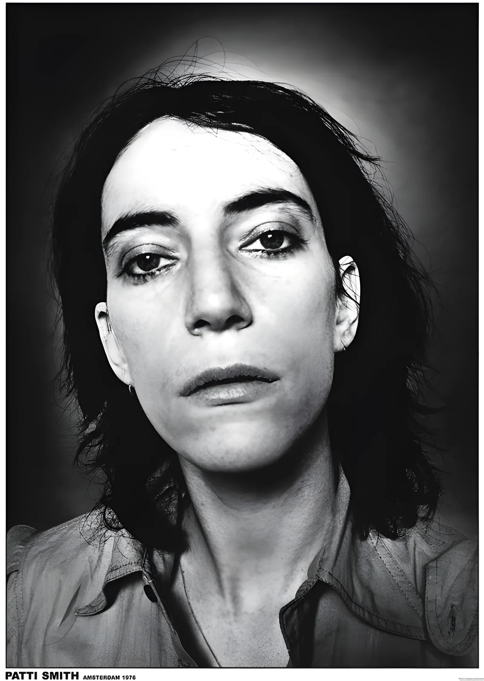 Patti Smith: Yakın Plan metal tablo