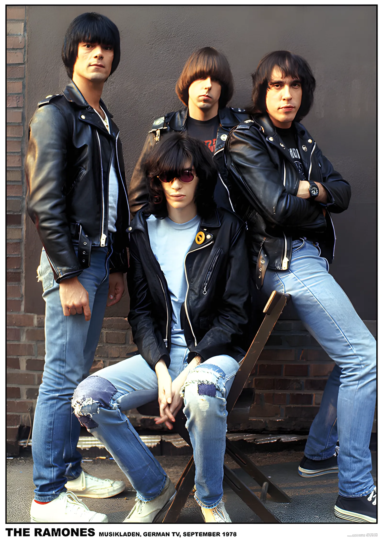 Ramones: Almanya 1978 metal tablo