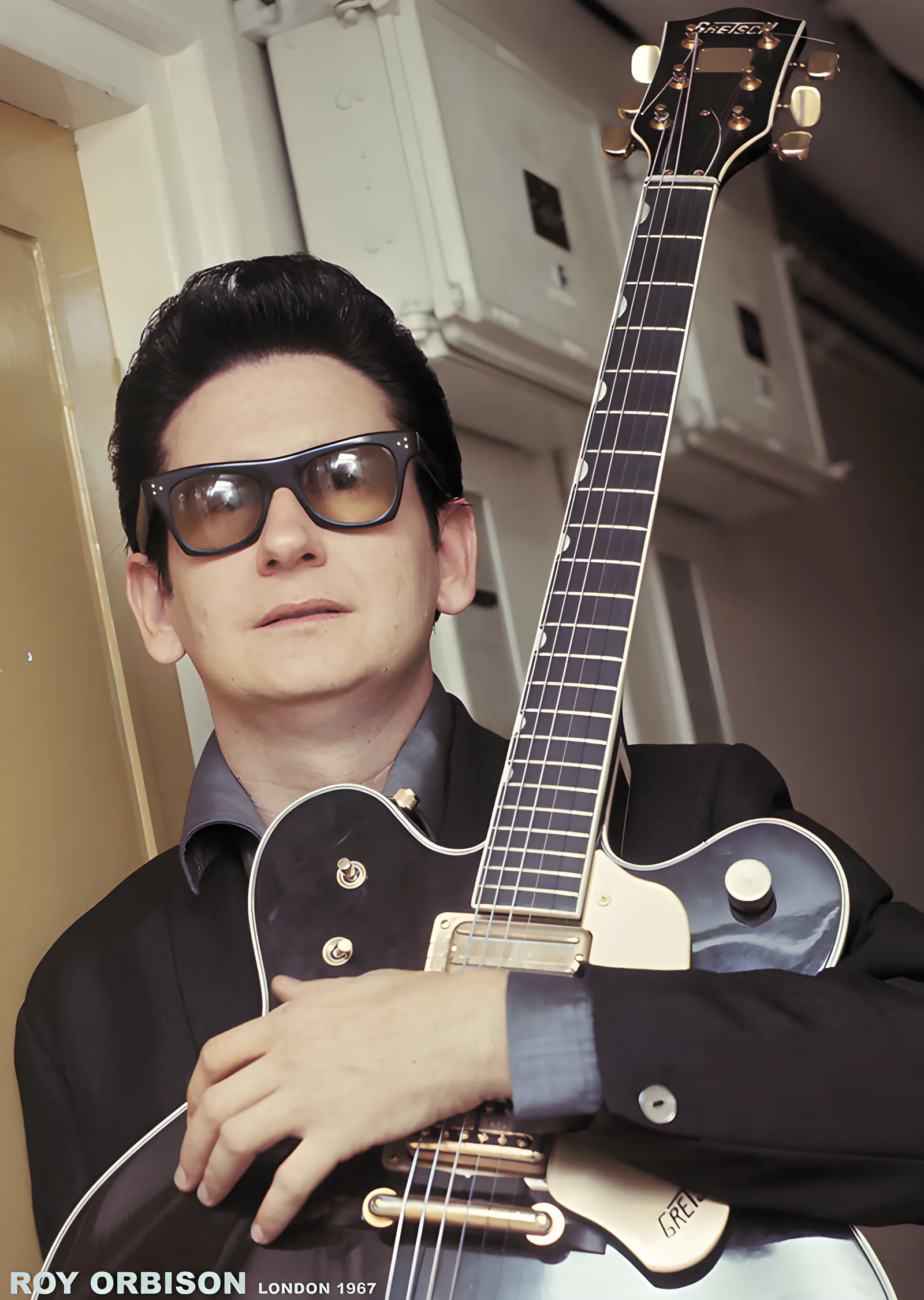 Roy Orbison: Gretsch 1967 metal tablo
