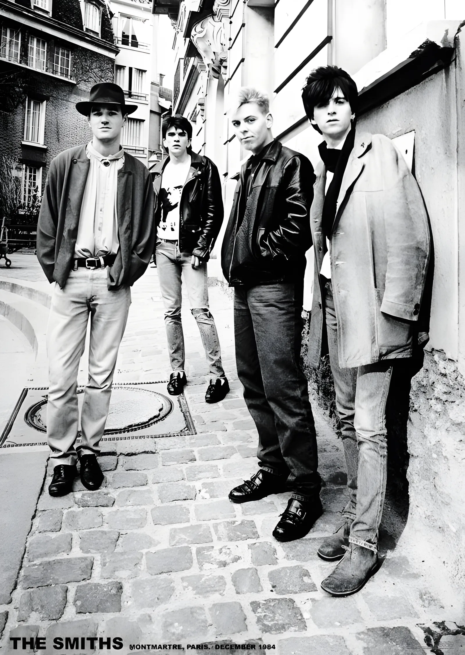 The Smiths: Paris 1984 metal tablo