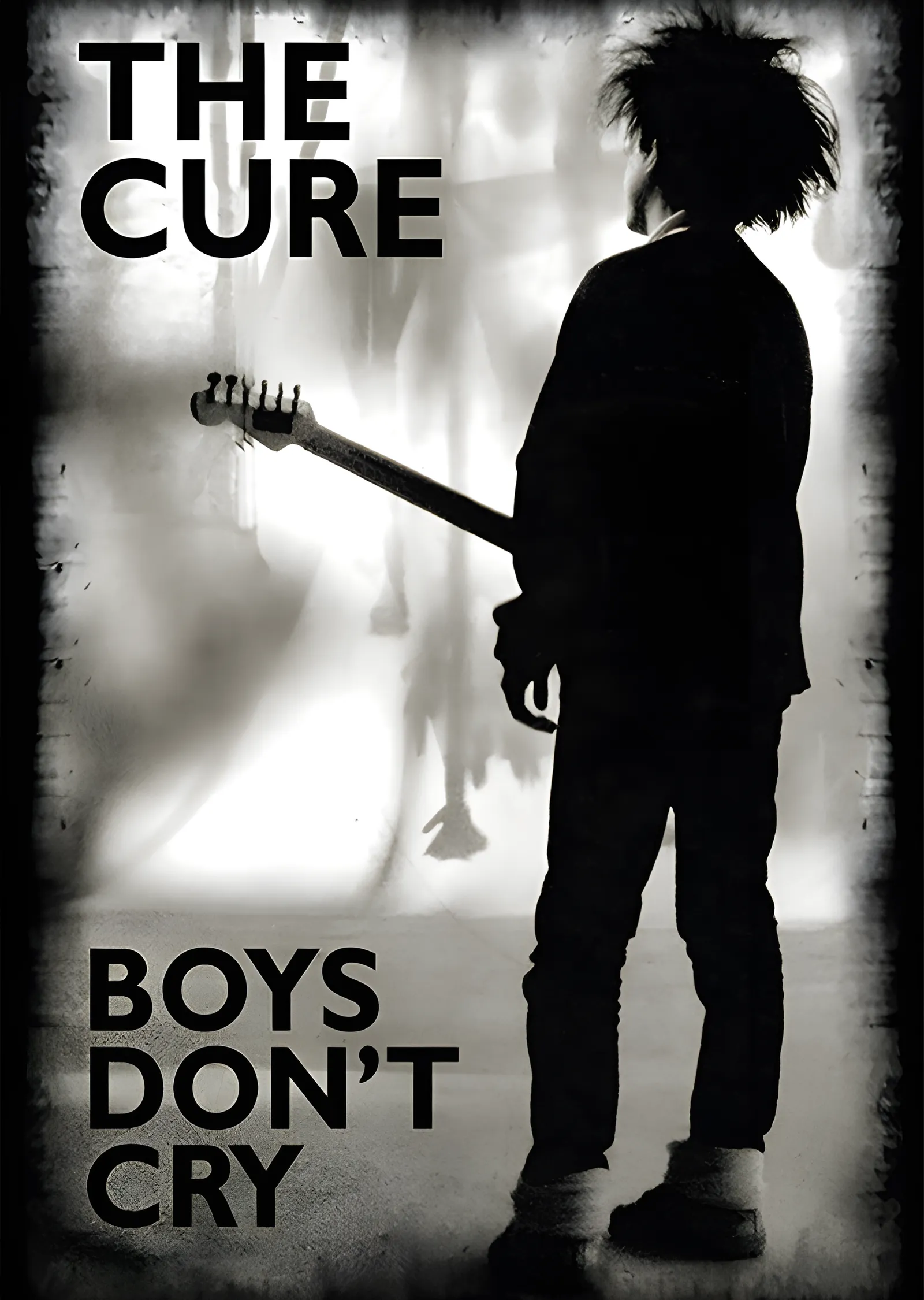 The Cure: Boys Don't Cry metal tablo