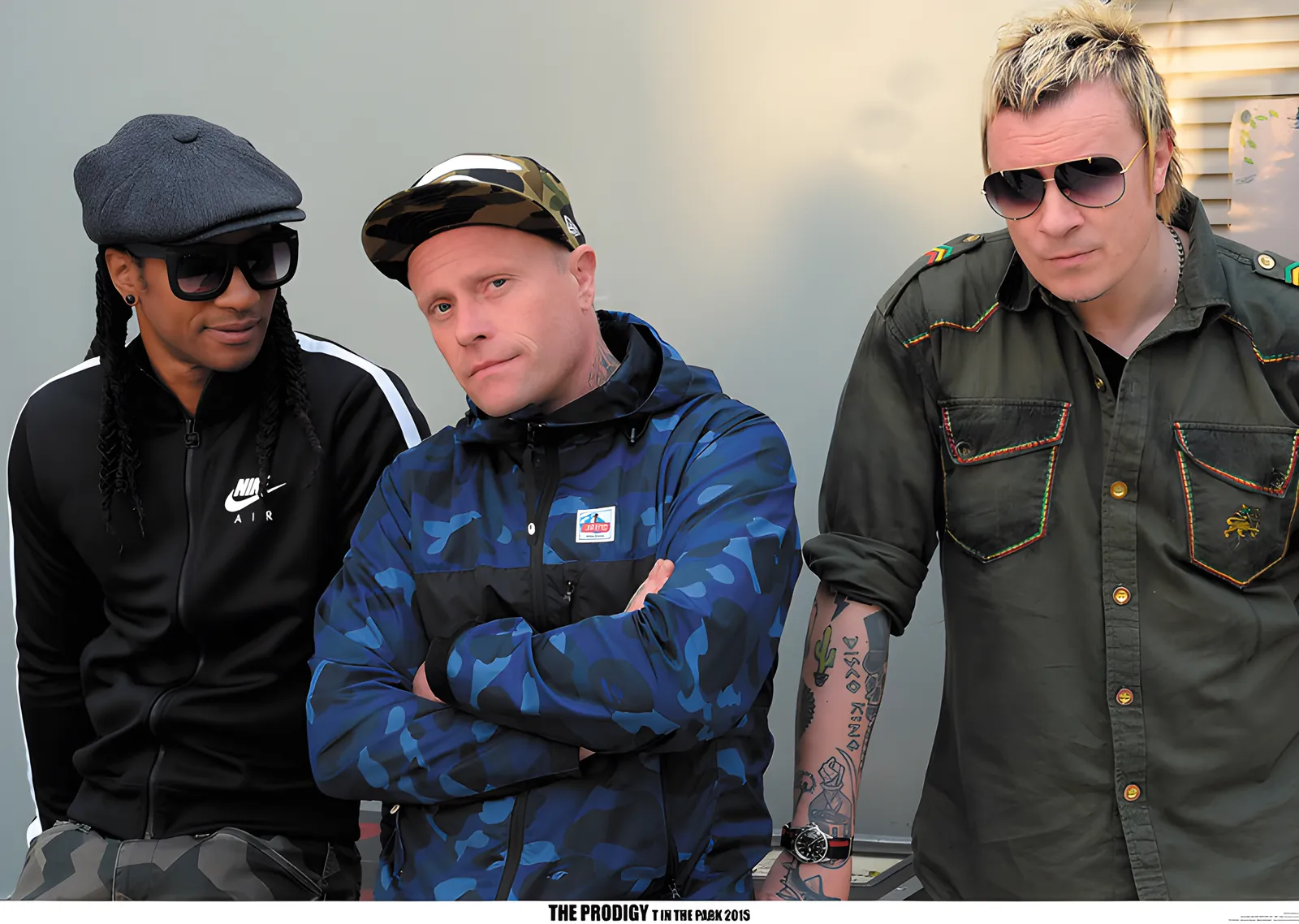The Prodigy: T in the Park 2015 metal tablo