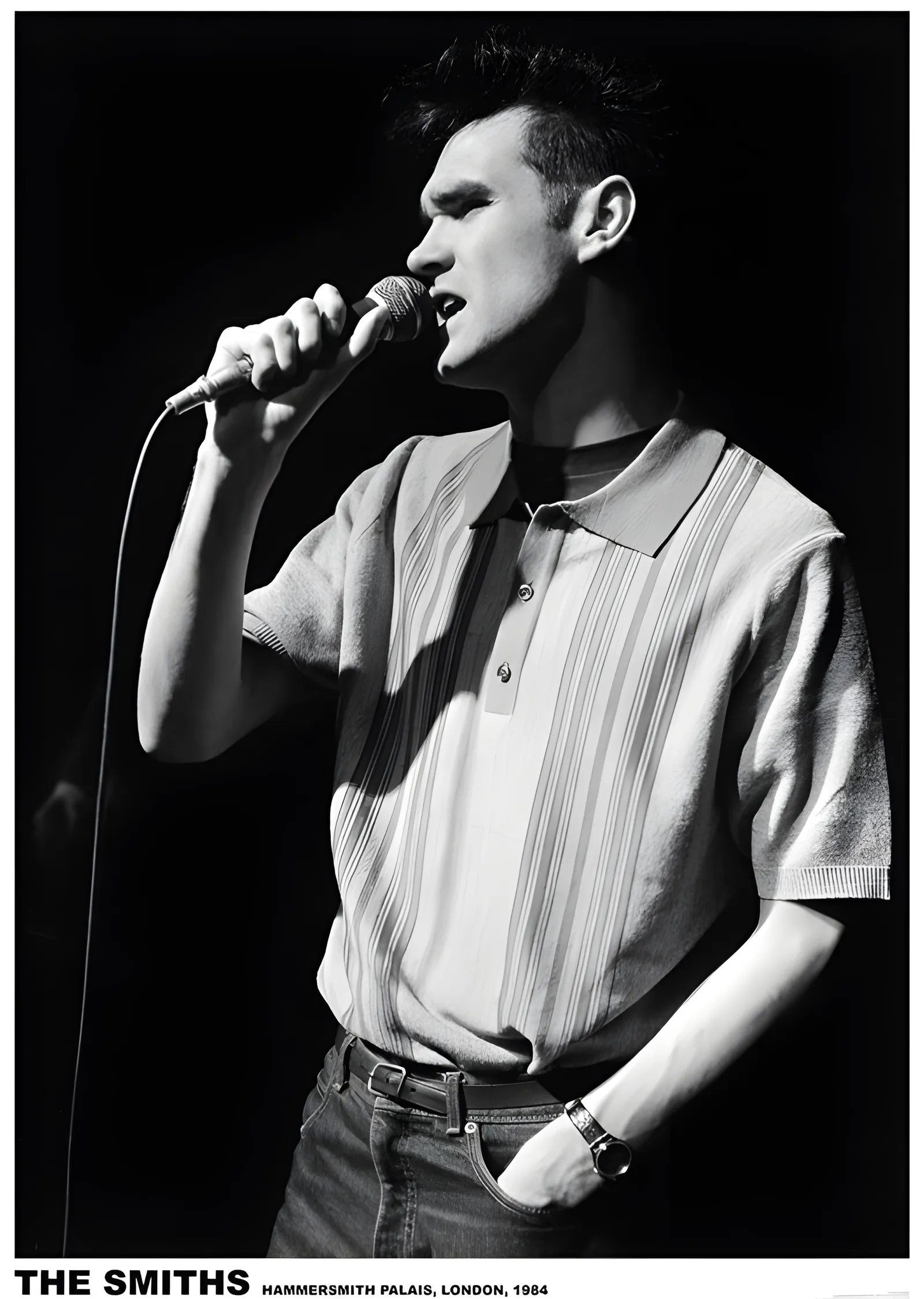 Morrissey: Hammersmith Palais 1984 metal tablo