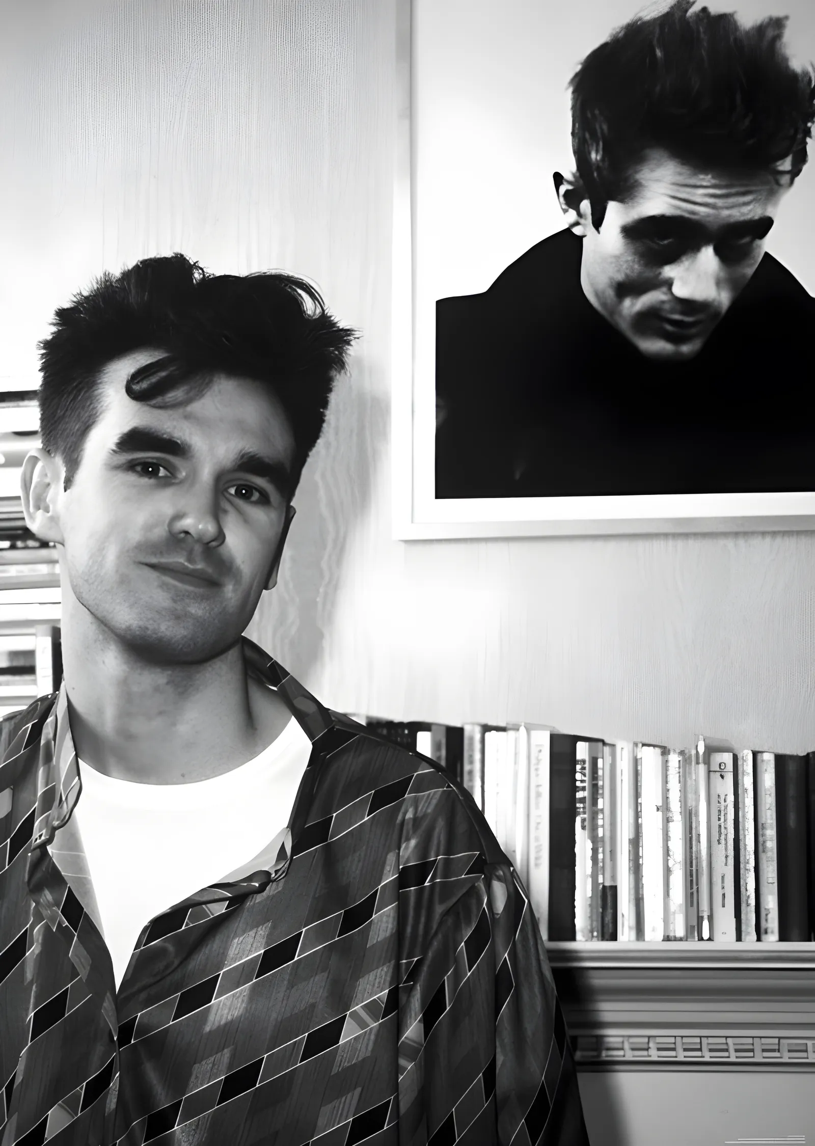Morrissey: Portre metal tablo