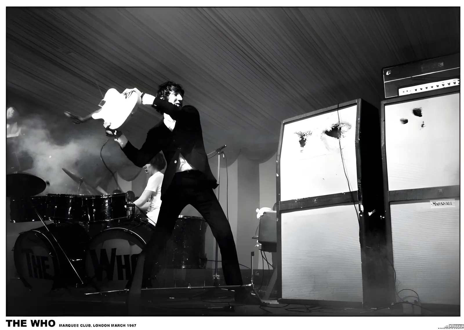 The Who: Marquee Club 1967 metal tablo