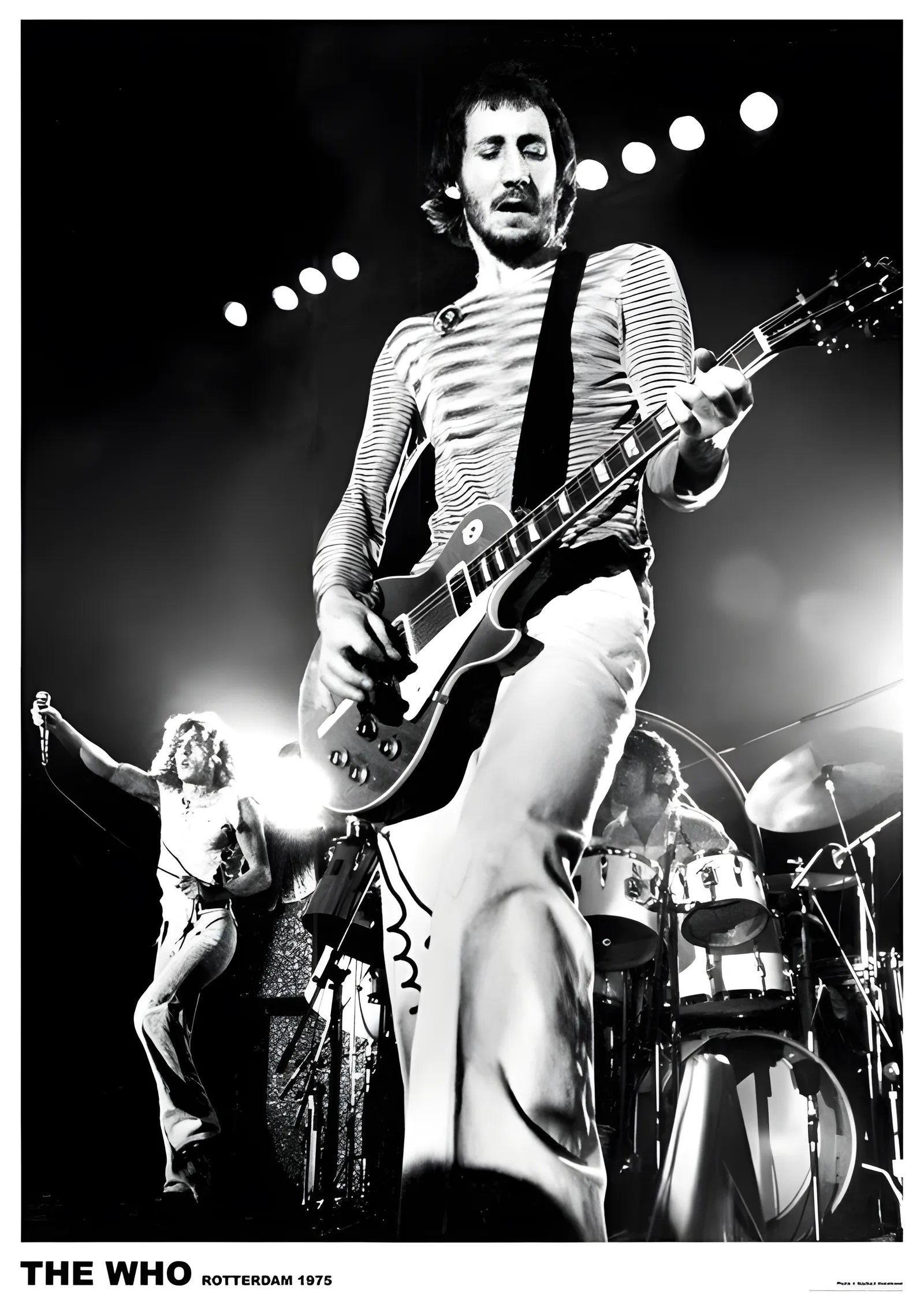 Pete Townshend: Rotterdam 1975 metal tablo