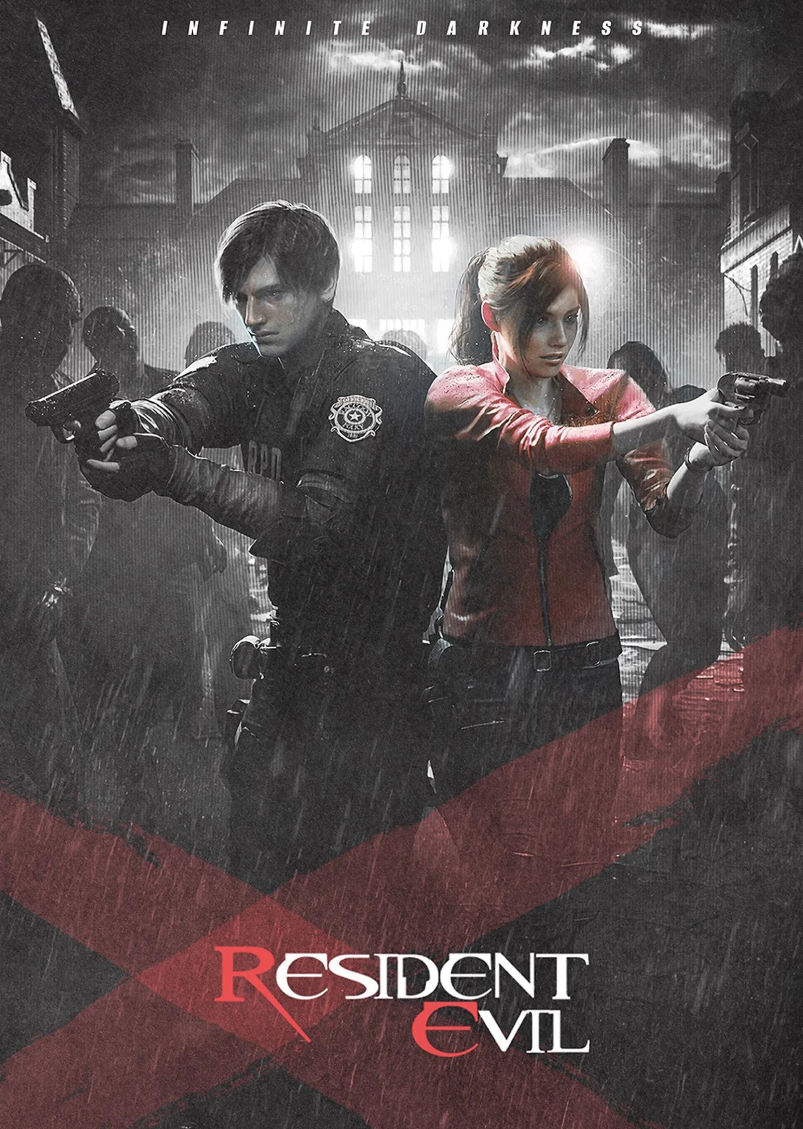 Resident Evil: Welcome to Raccoon City metal tablo