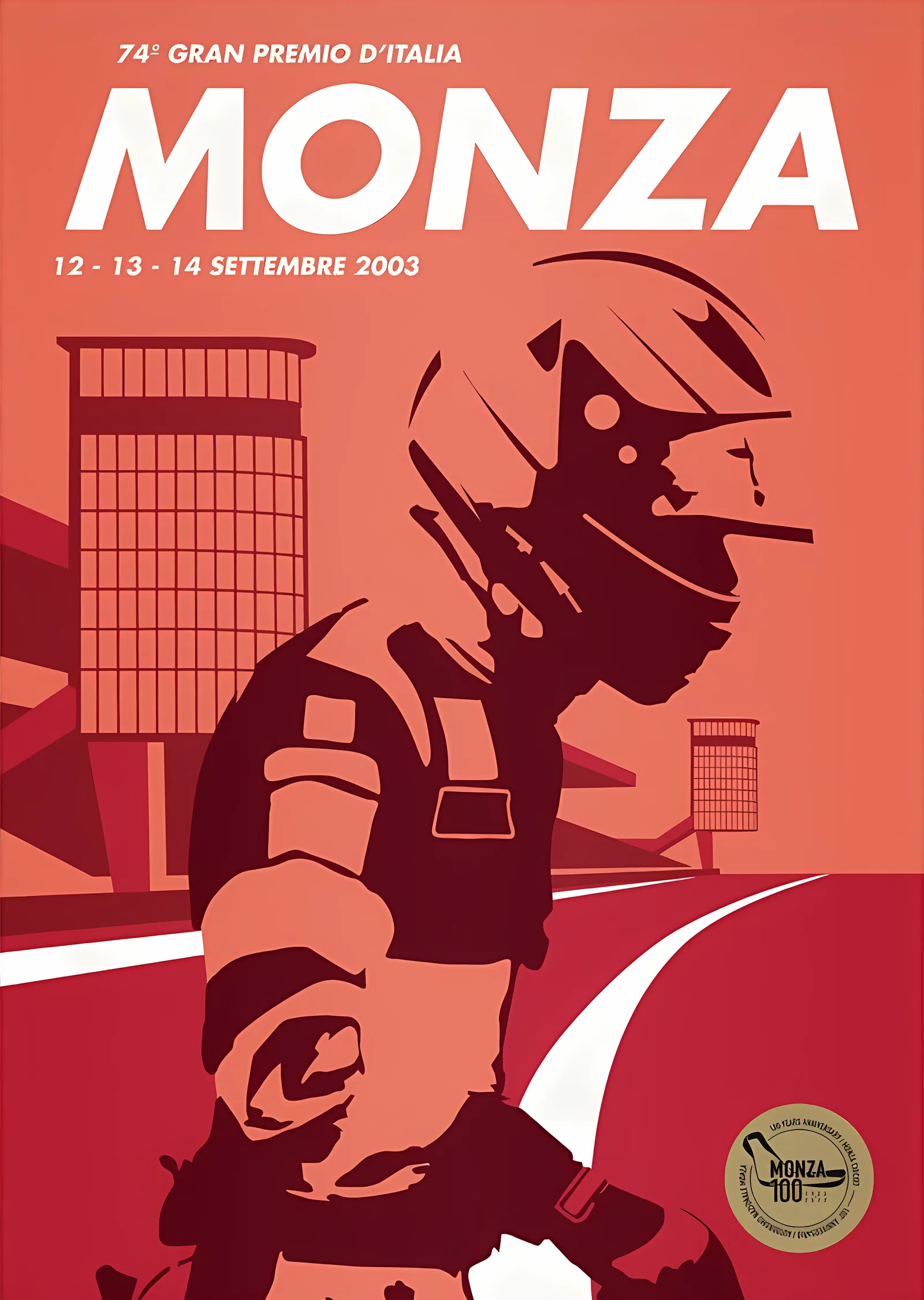 Monza Pisti · 2003 100. Yıl metal tablo