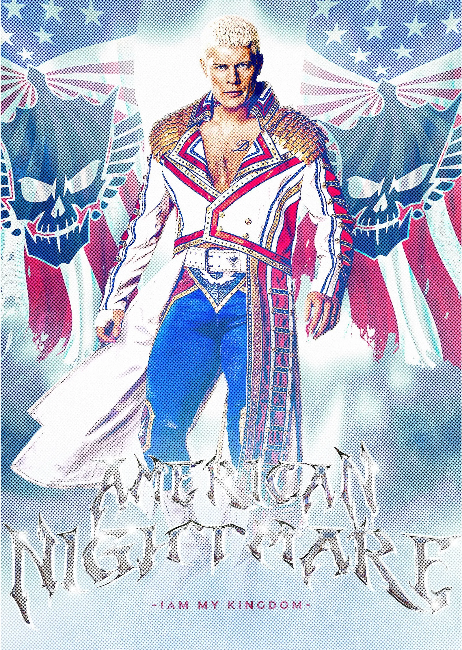 Cody Rhodes: American Nightmare metal tablo