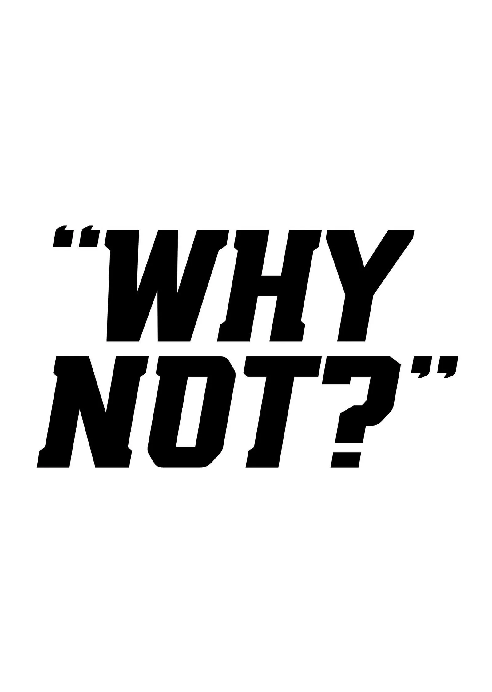 Why Not? metal tablo