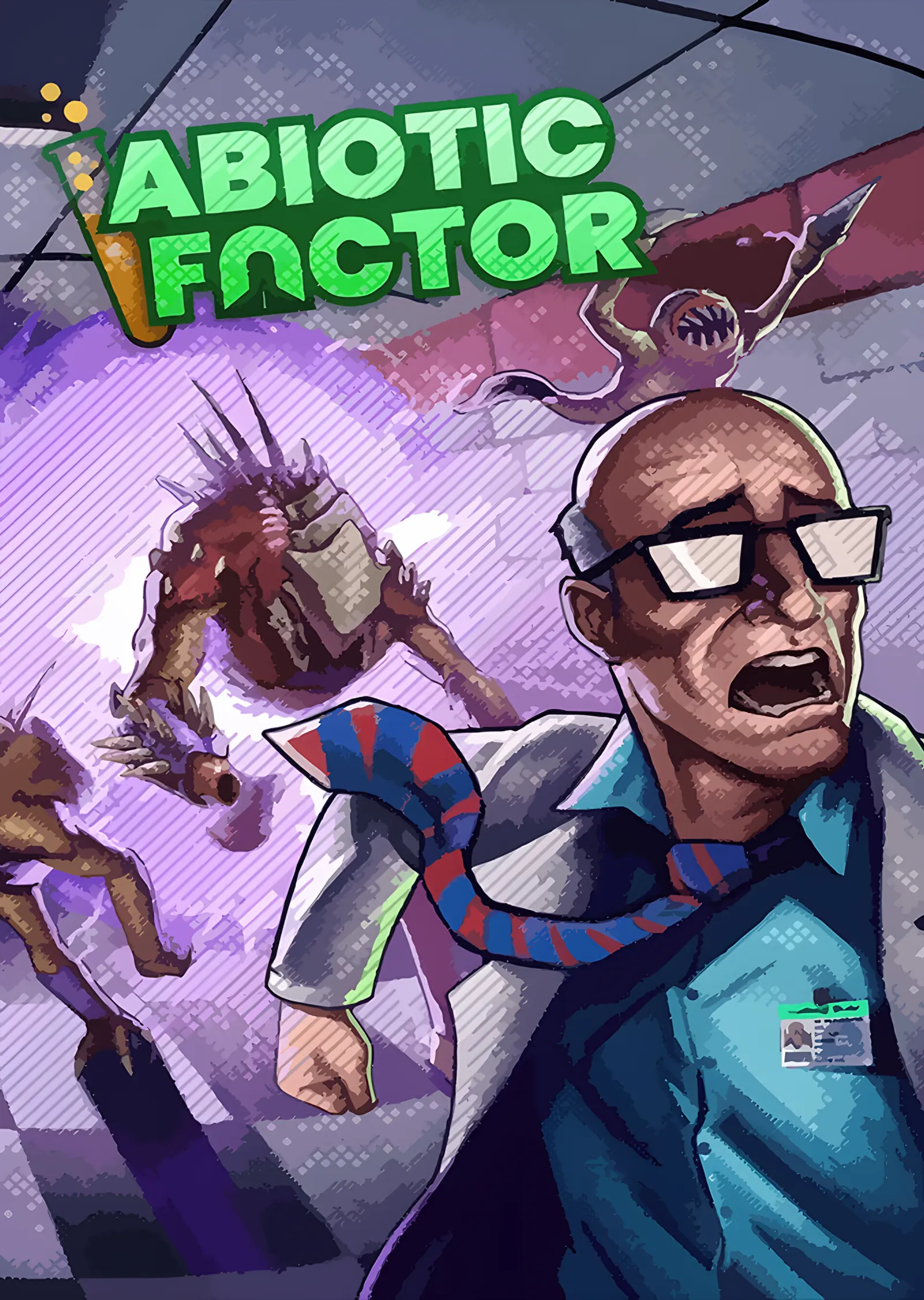 Abiotic Factor: Yaratıkla Kaçan Bilim İnsanı metal tablo