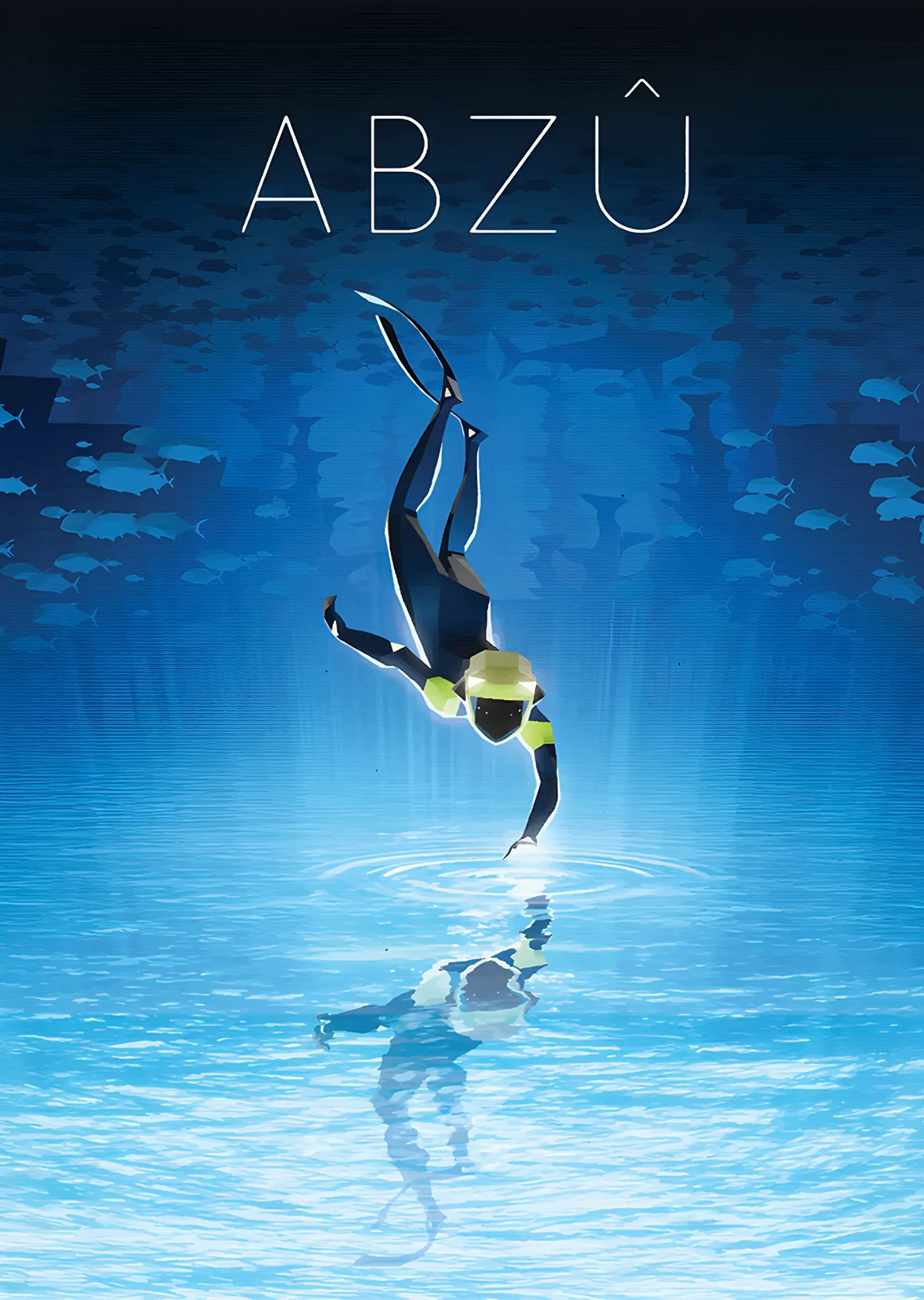 ABZÛ: Mavi Derinliğe Dalış metal tablo