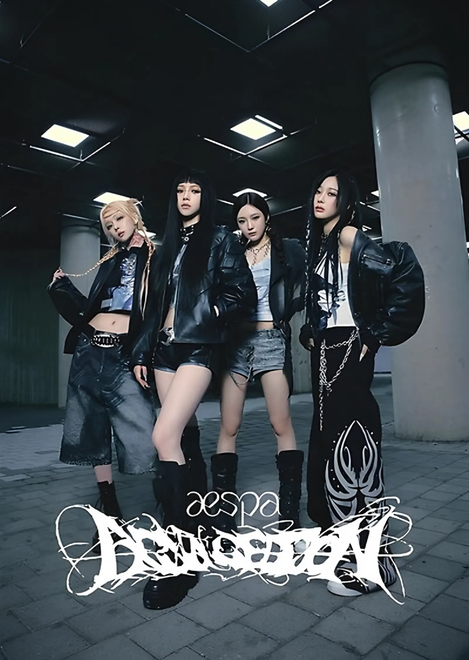 aespa - Sokak Karesi metal tablo