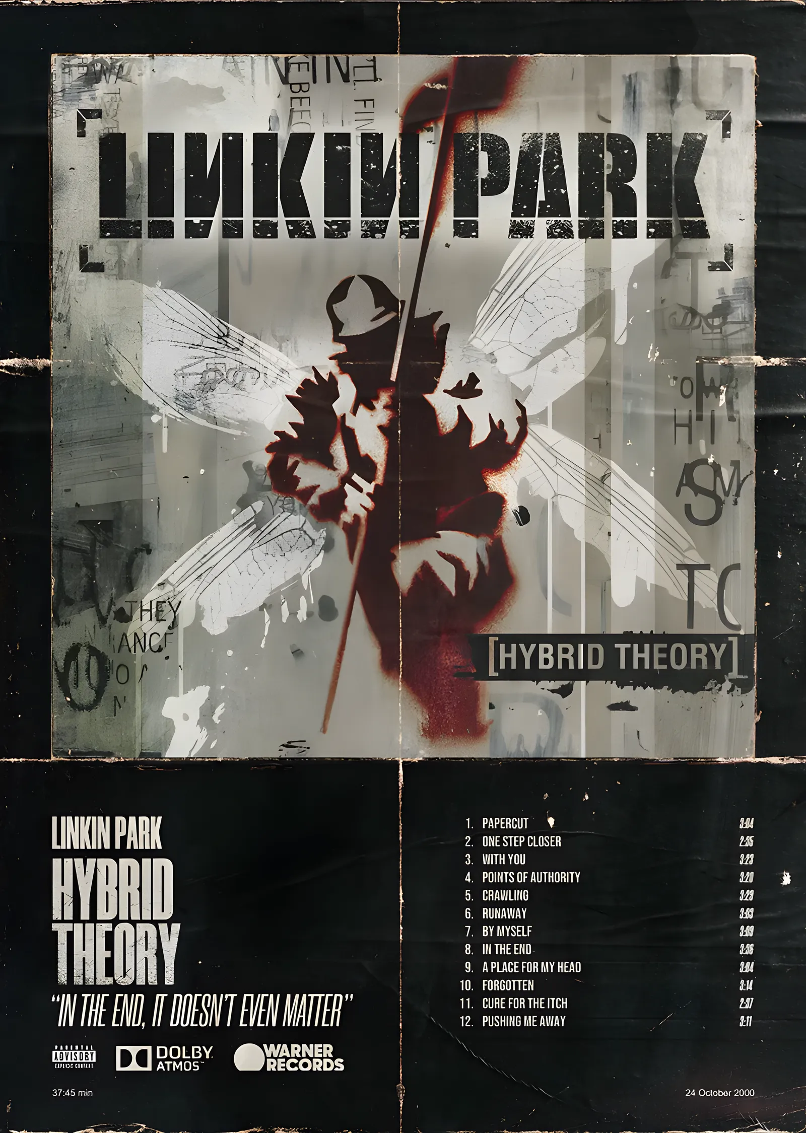 Linkin Park: Hybrid Theory metal tablo