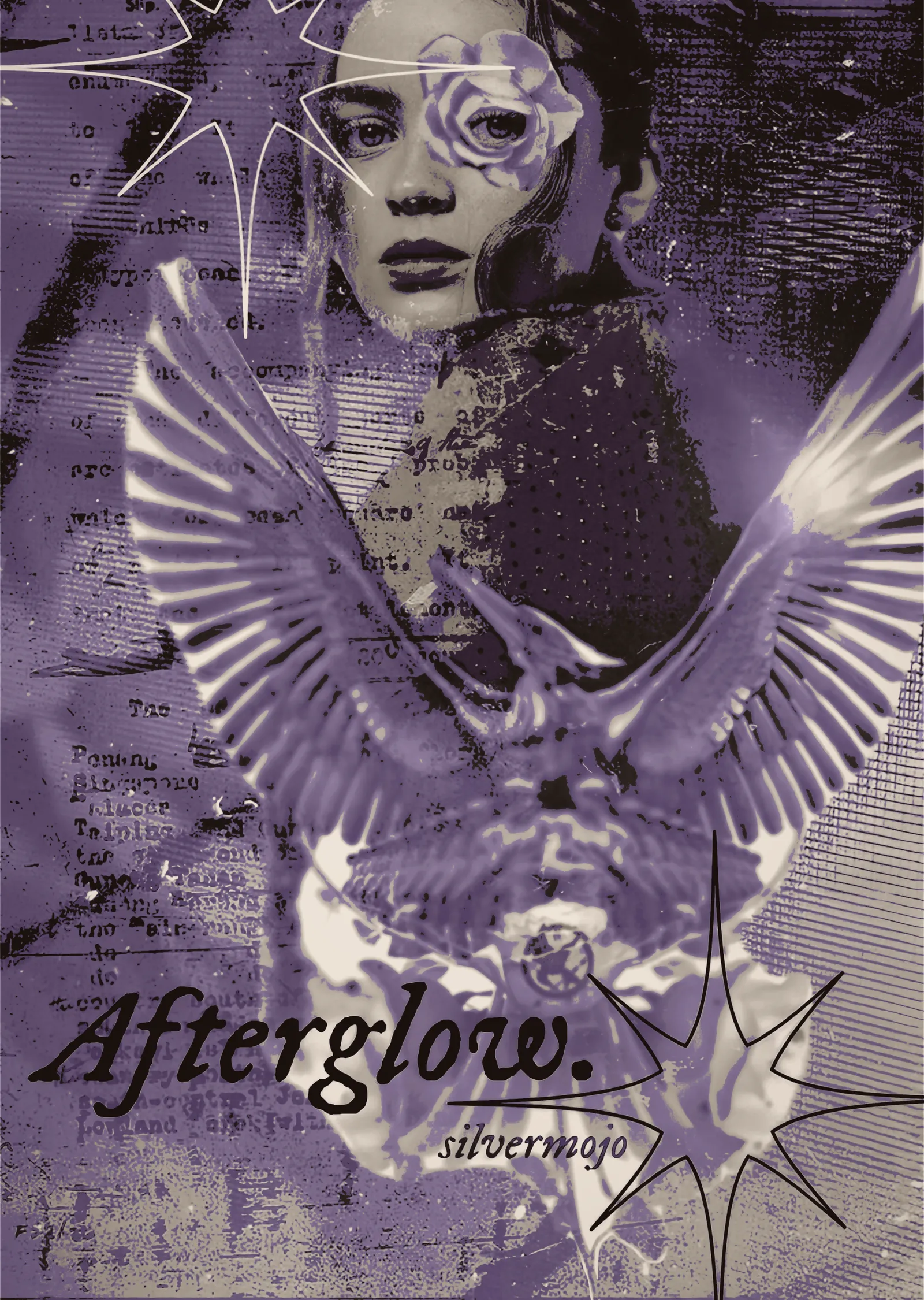Afterglow - Kartal Kanatları metal tablo