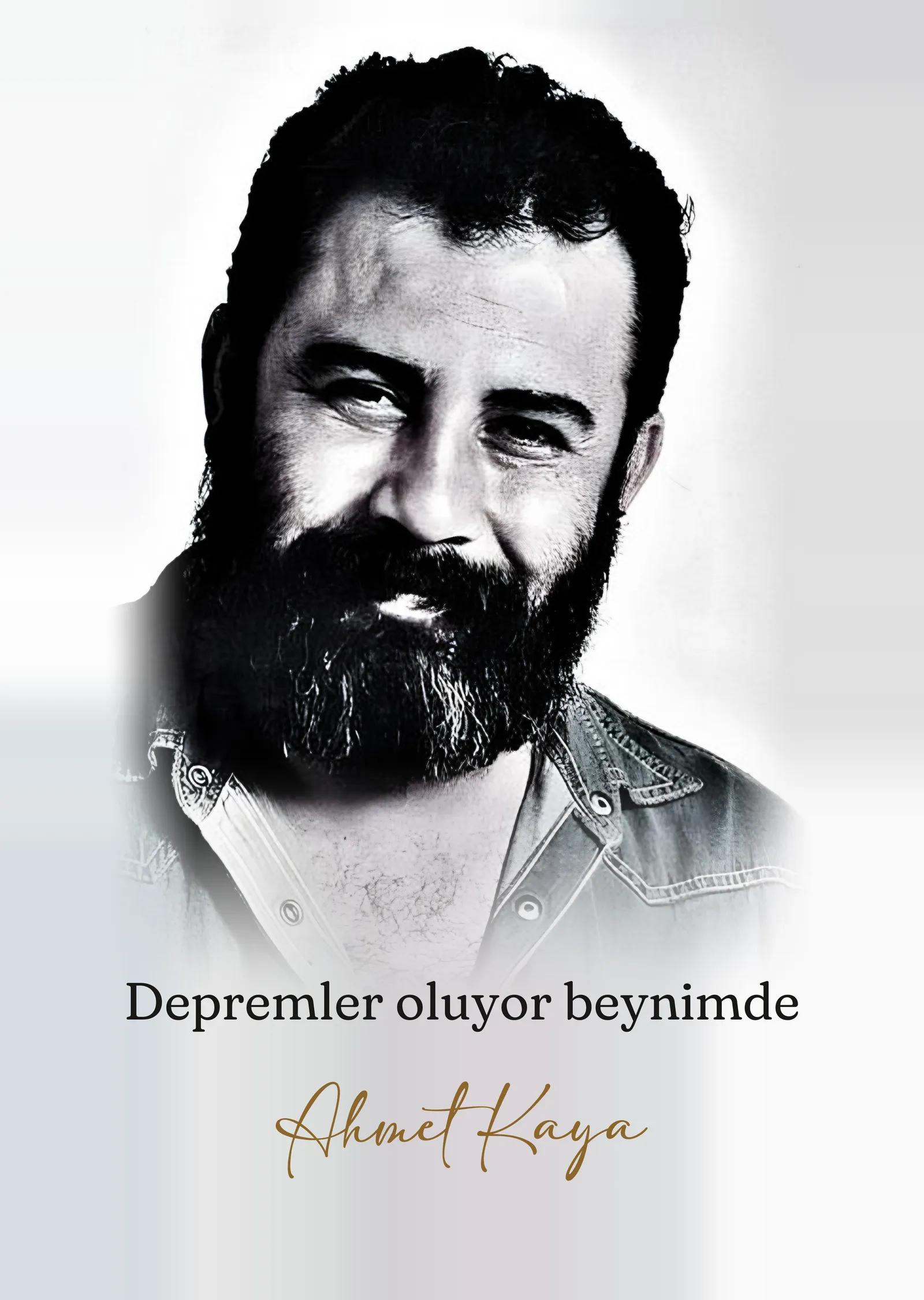 Ahmet Kaya - Depremler Oluyor Beynimde metal tablo