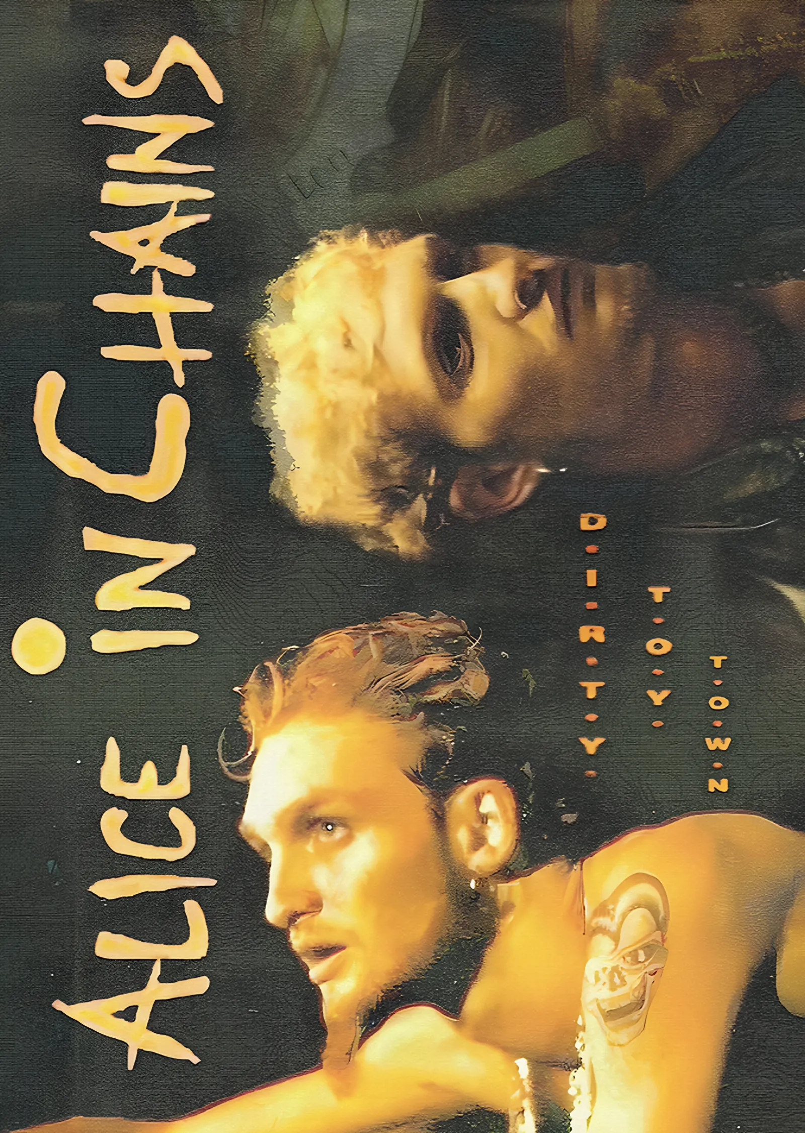 Alice in Chains: Dirt Kum Portreleri metal tablo