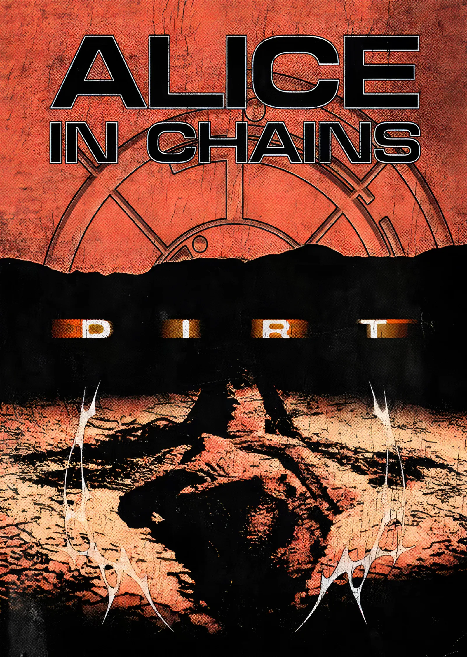 Alice in Chains: Dirt Kum Tepesi Kapağı metal tablo