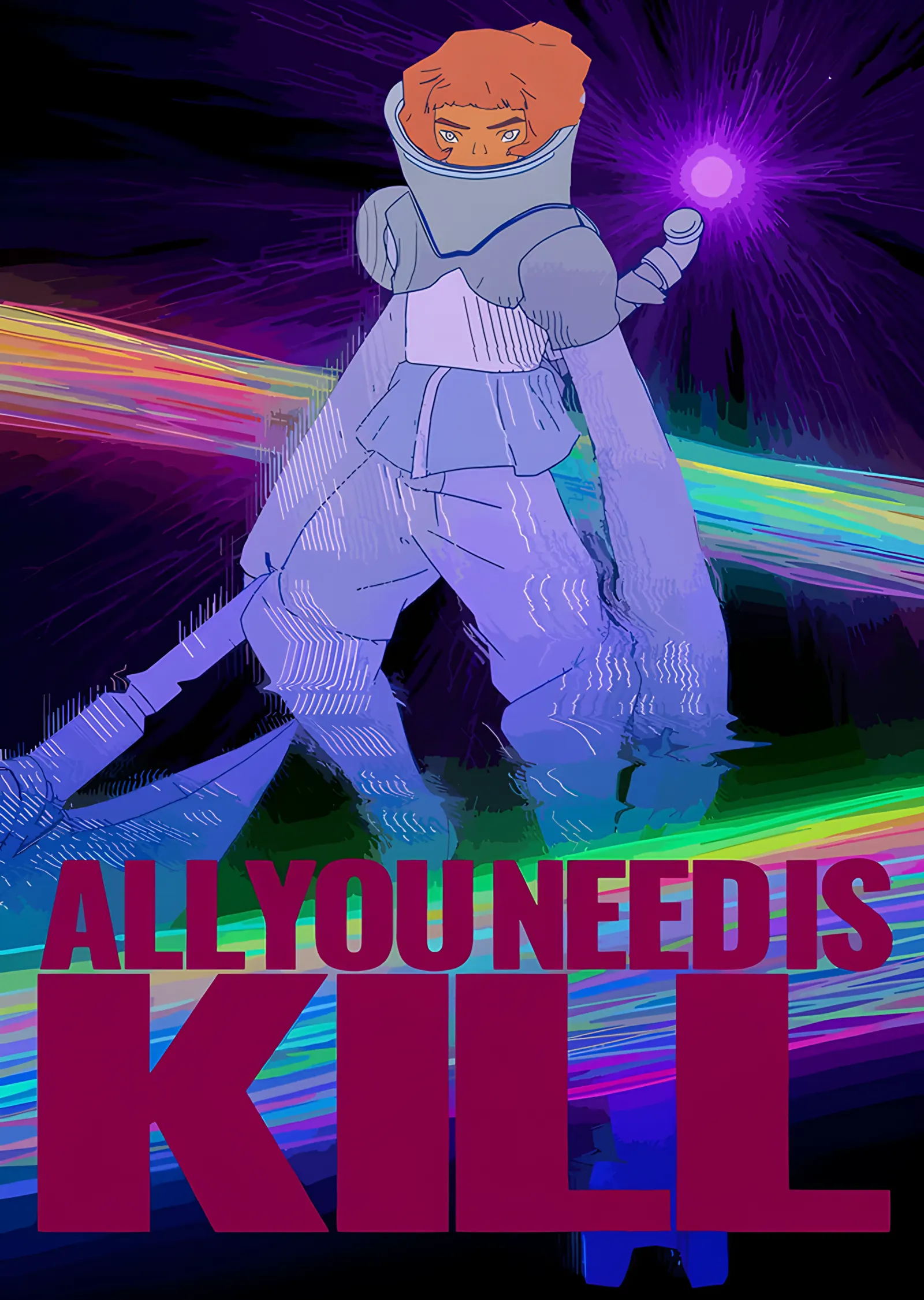 All You Need Is Kill: Neon Çizgilerde Zırh metal tablo