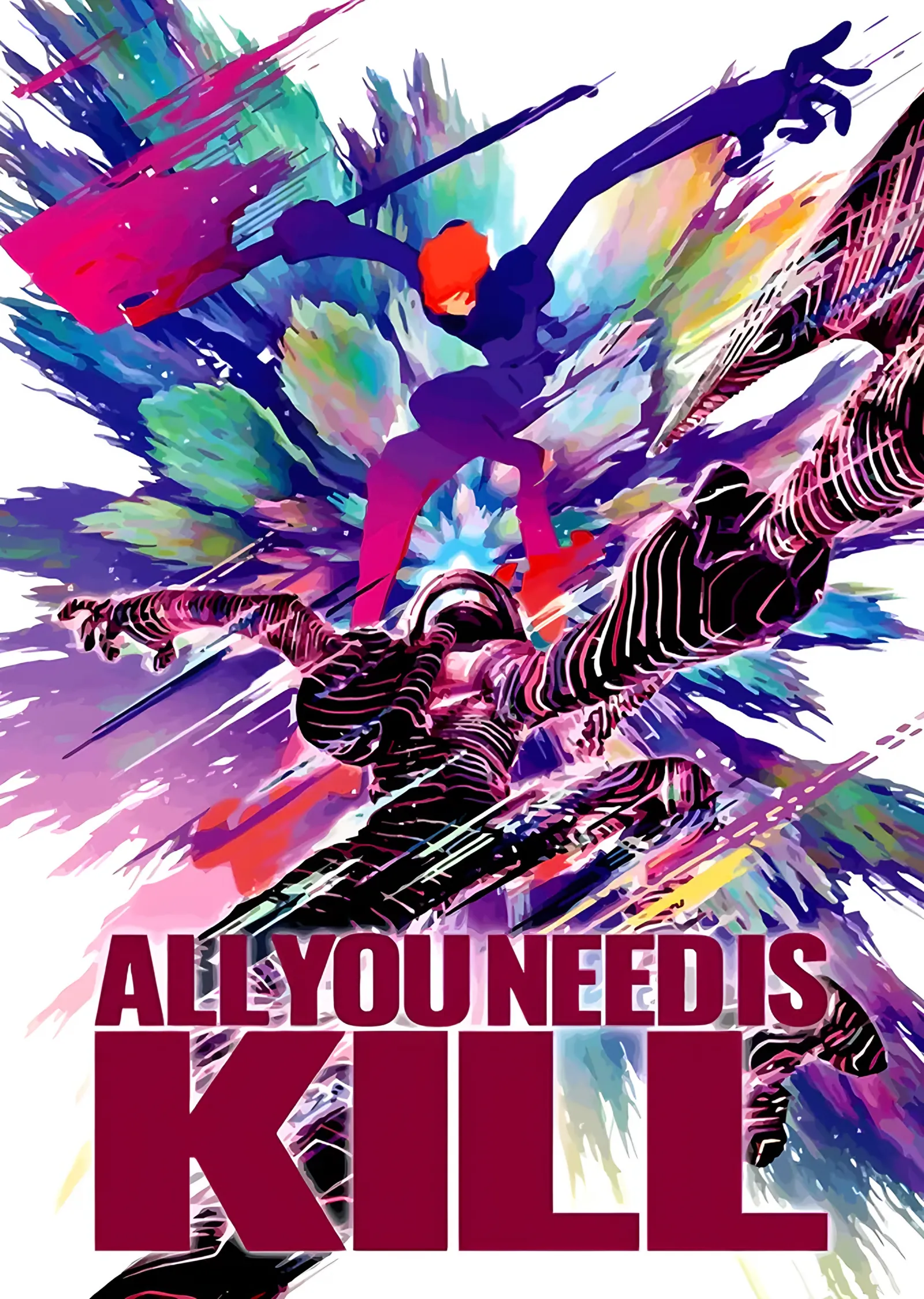 All You Need Is Kill: Renk Patlaması metal tablo