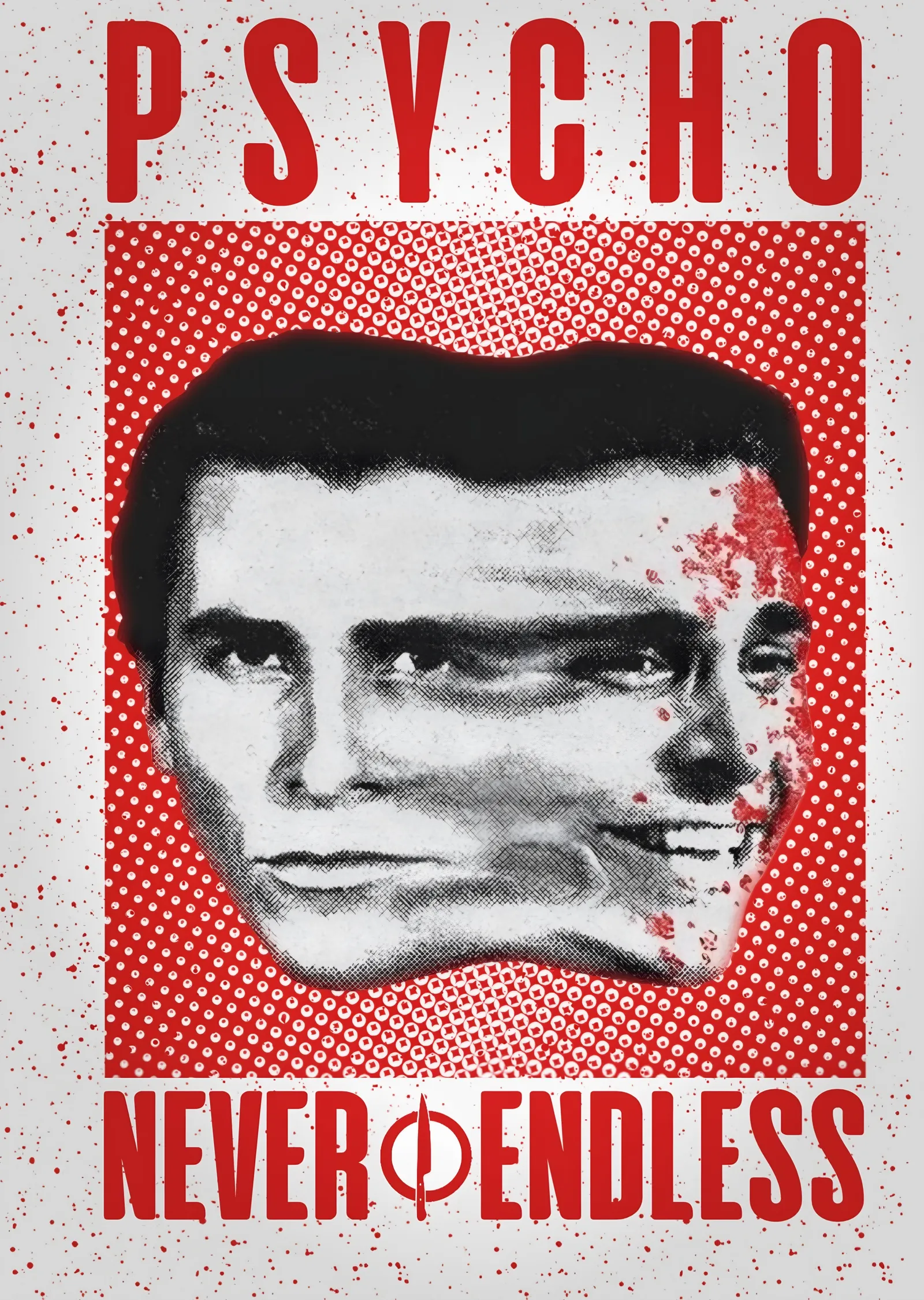 American Psycho - Never Endless metal tablo