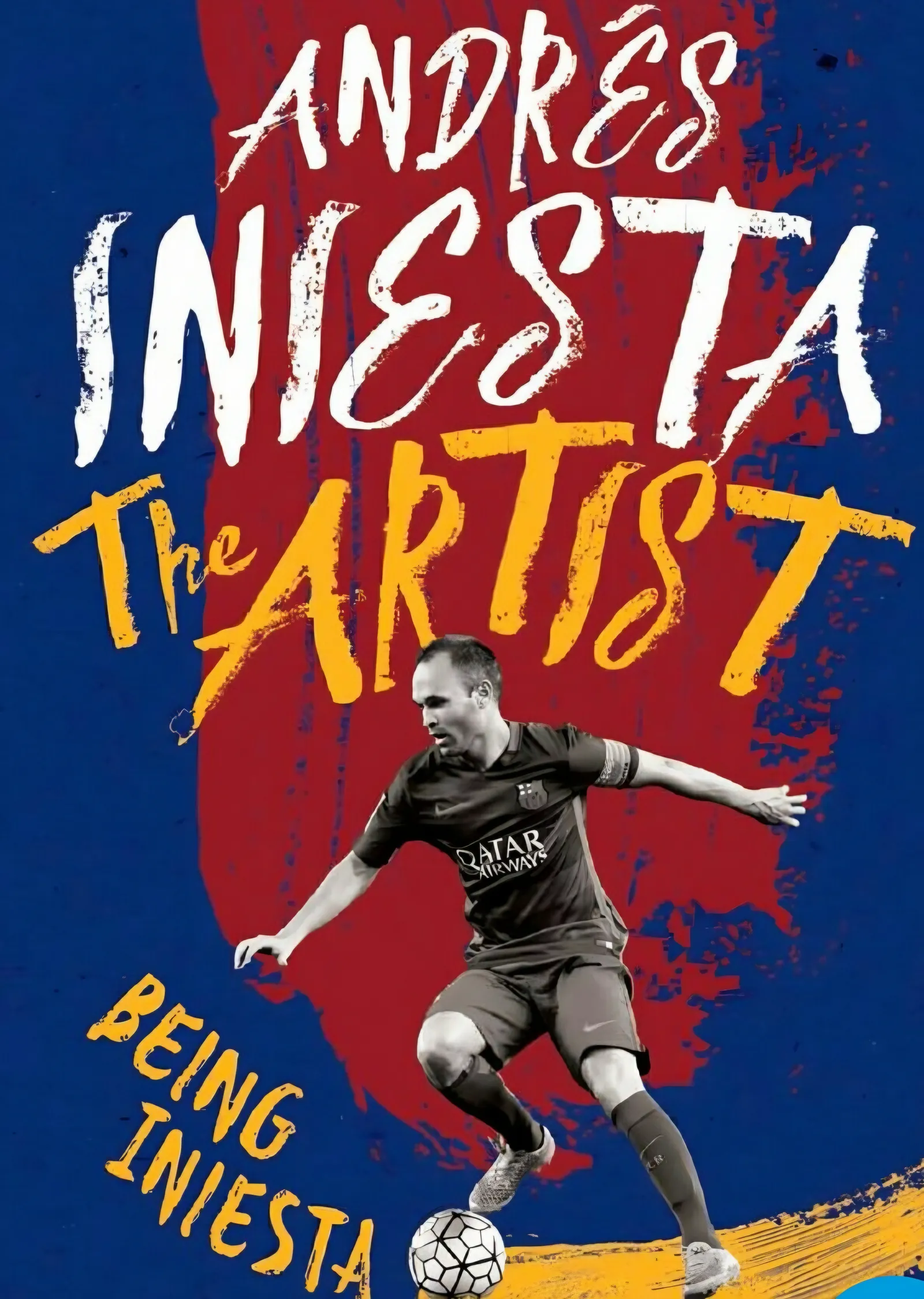 Andrés Iniesta: The Artist metal tablo