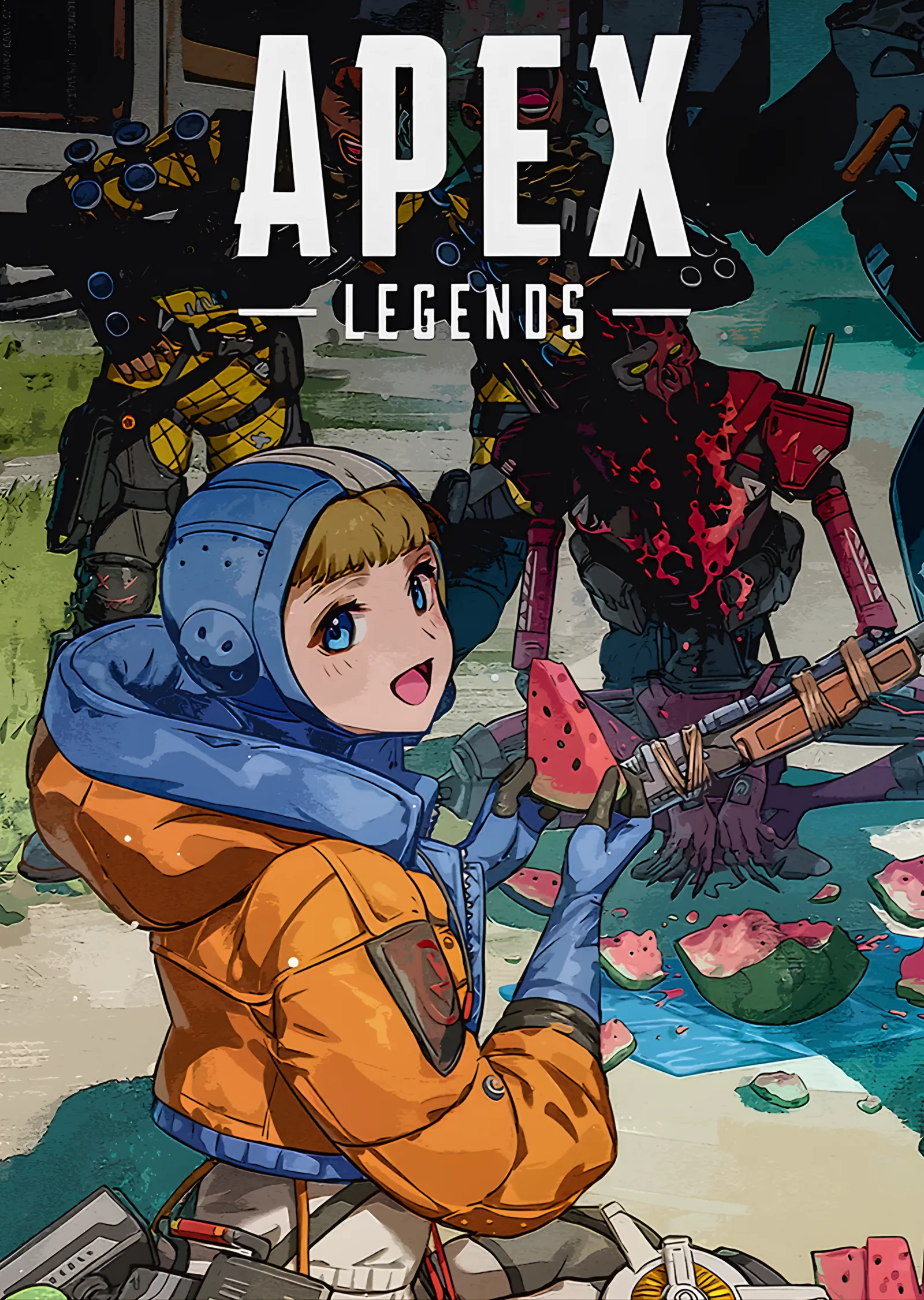 Apex Legends - Karpuz Partisi metal tablo