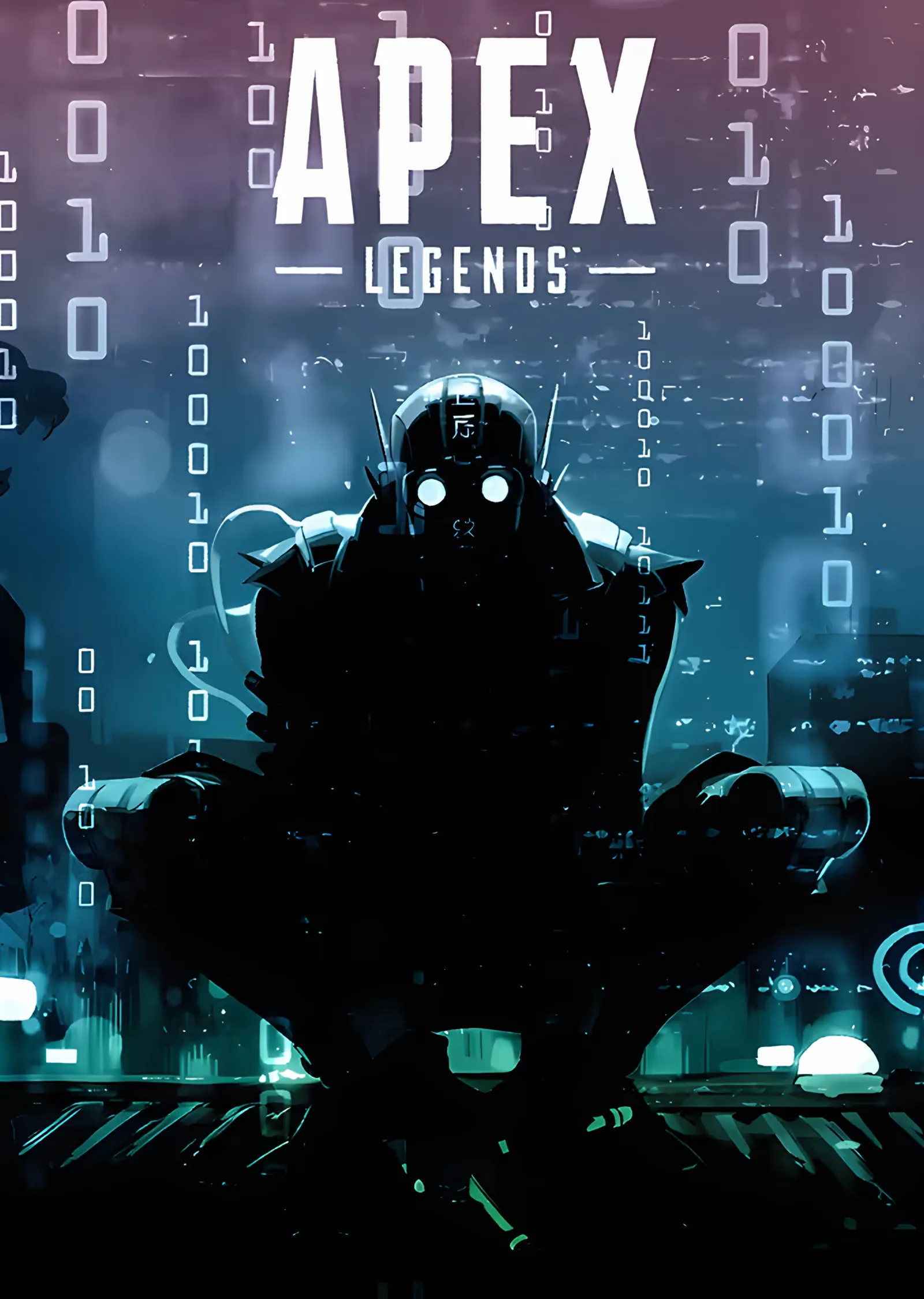 Apex Legends - Siber Şehirde Pathfinder metal tablo