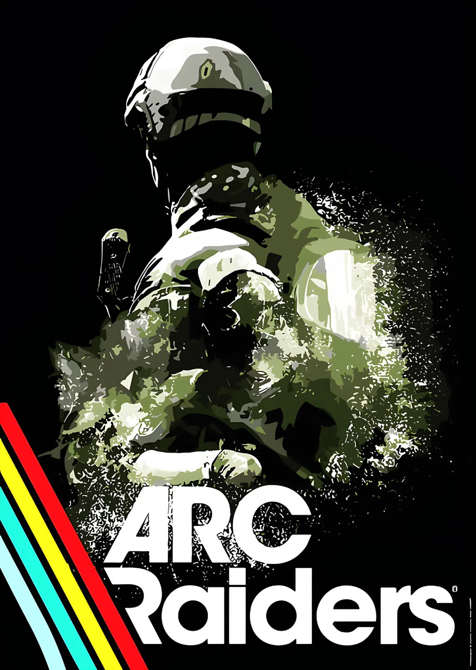 ARC Raiders: Miğferli Akıncı metal tablo