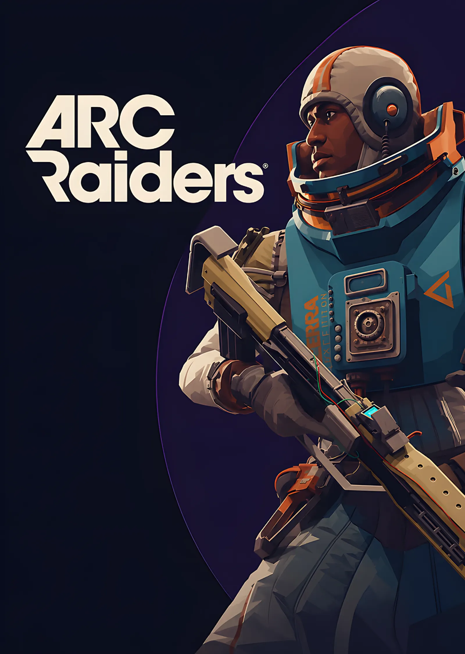 ARC Raiders: Turuncu Tulumlu Nişancı metal tablo