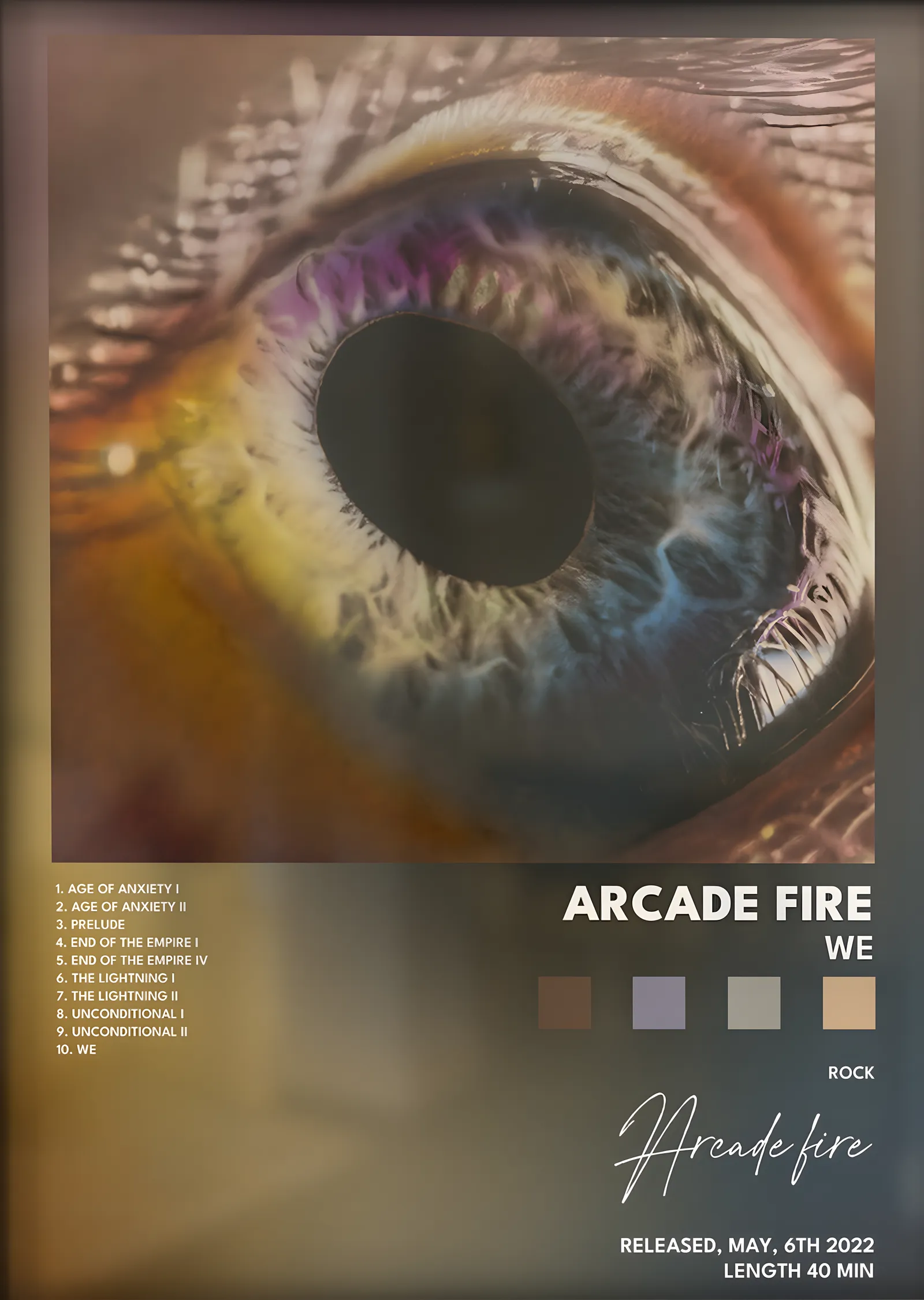 Arcade Fire: We metal tablo